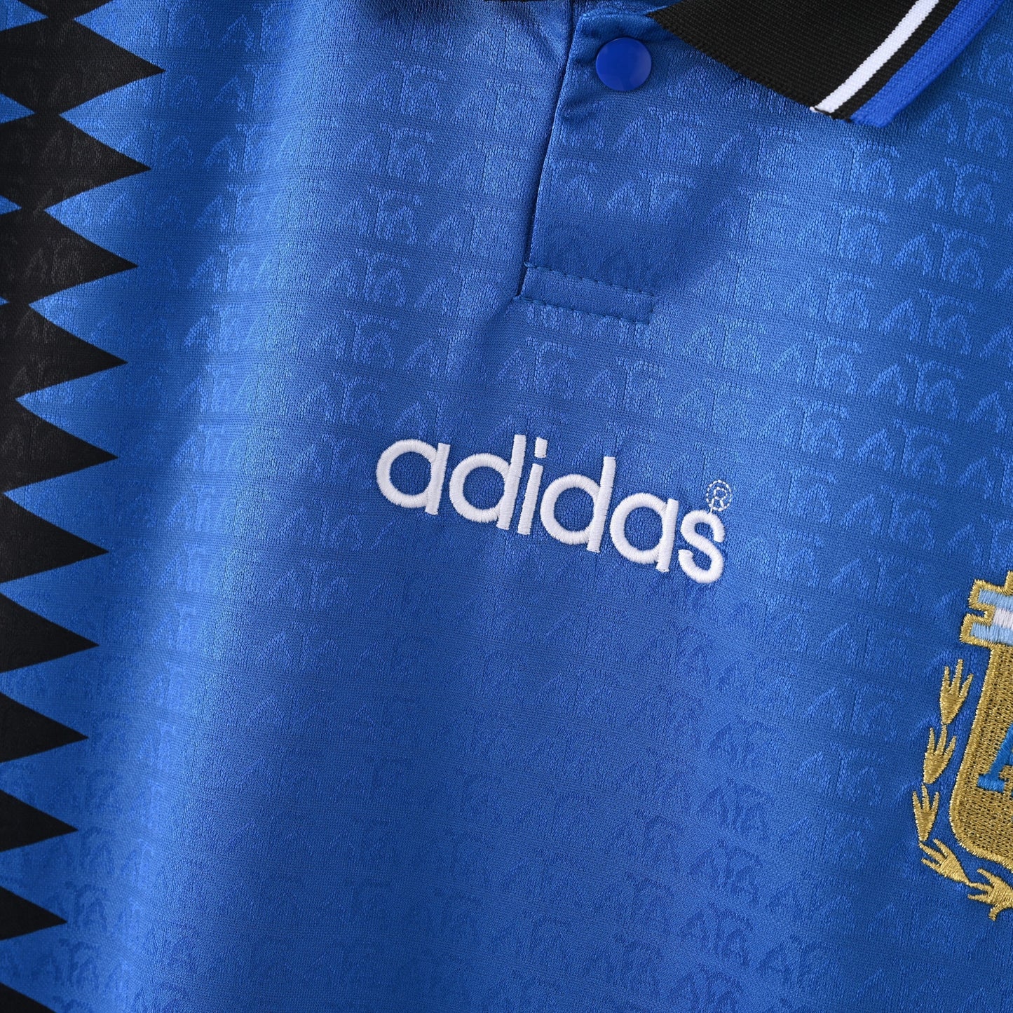 1994 Argentina Away Game sports jersey product view 3