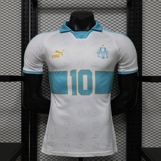2026 Marseille Retro Casual Player Version Jersey sports jersey product view 1