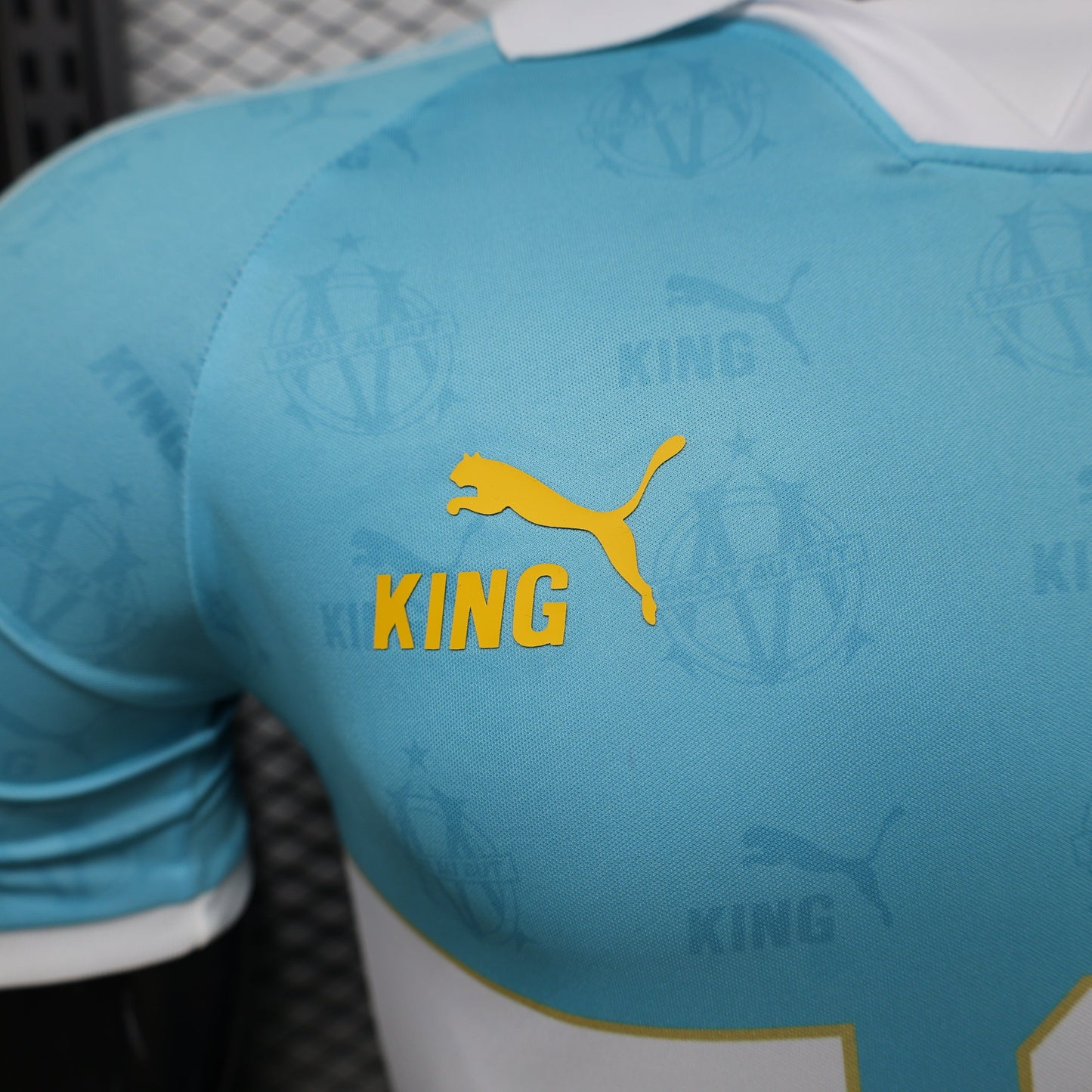 2026 Marseille Retro Edition Player Version Jersey sports jersey product view 3