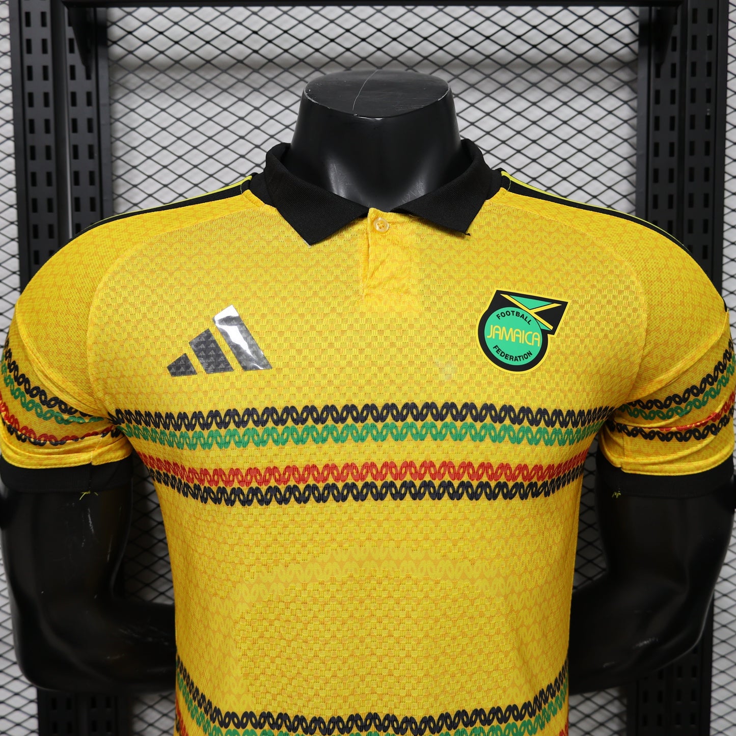 2026 Jamaica Home Player Version Jersey sports jersey product view 2
