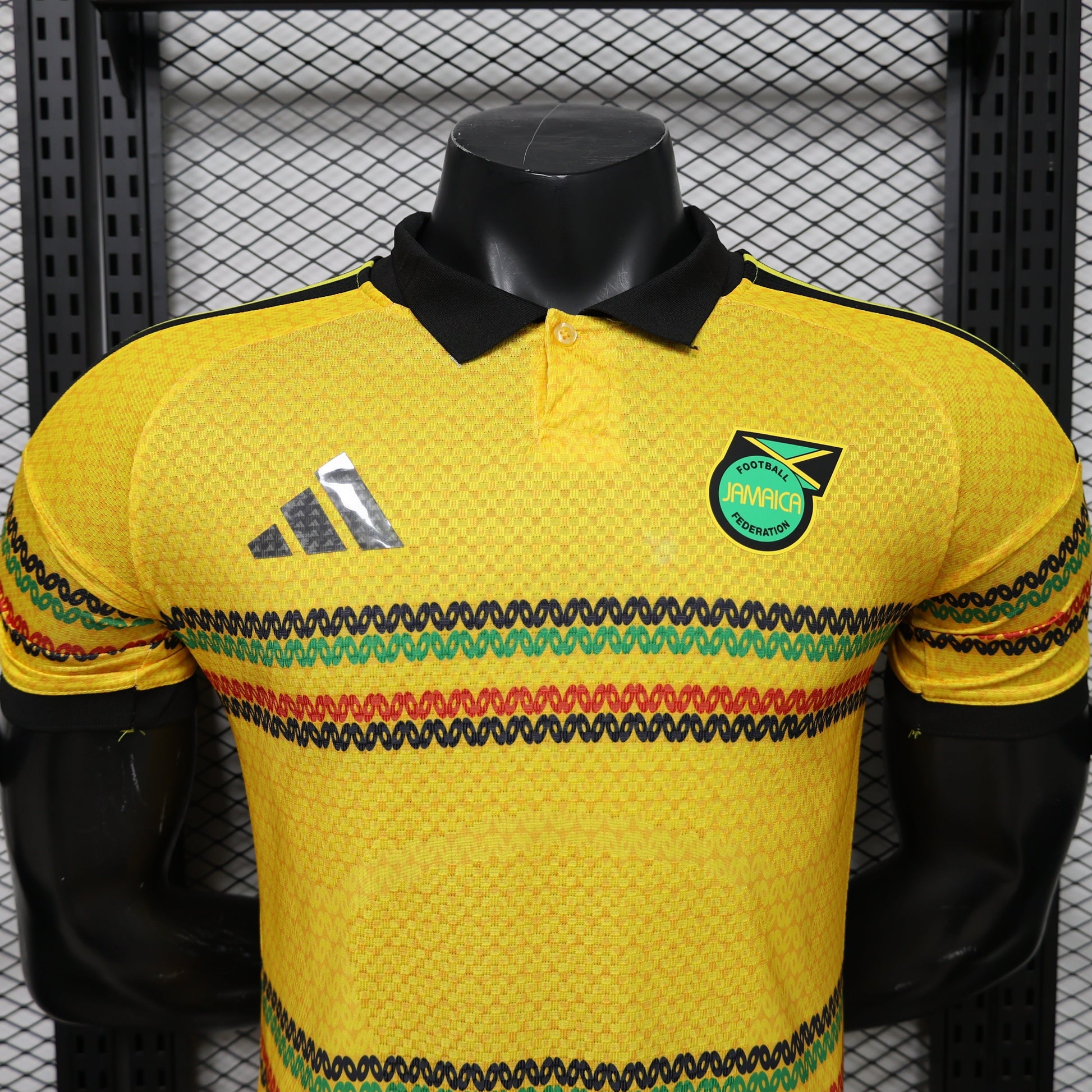2026 Jamaica Home Player Version Jersey sports jersey product view 2