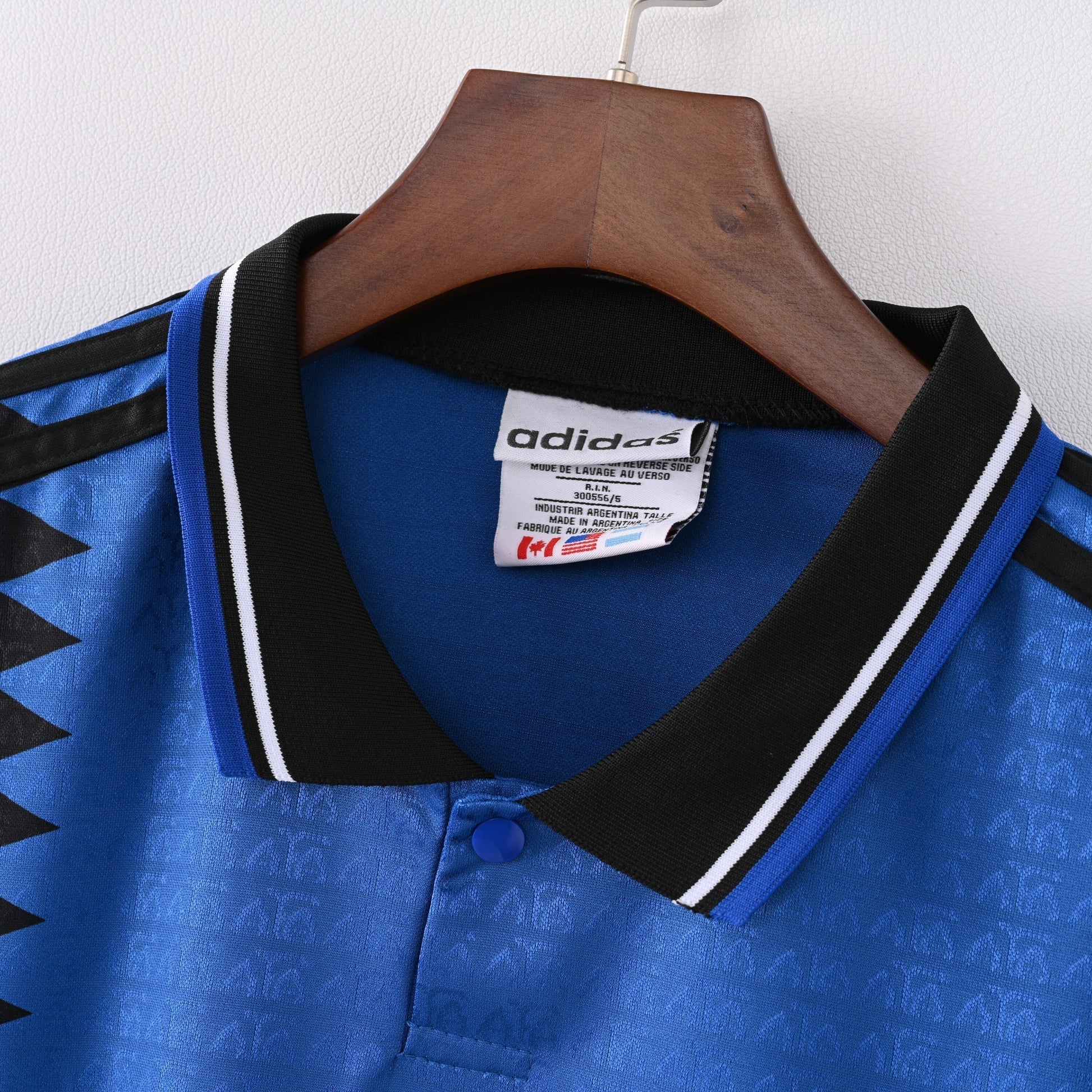 1994 Argentina Away Game sports jersey product view 2