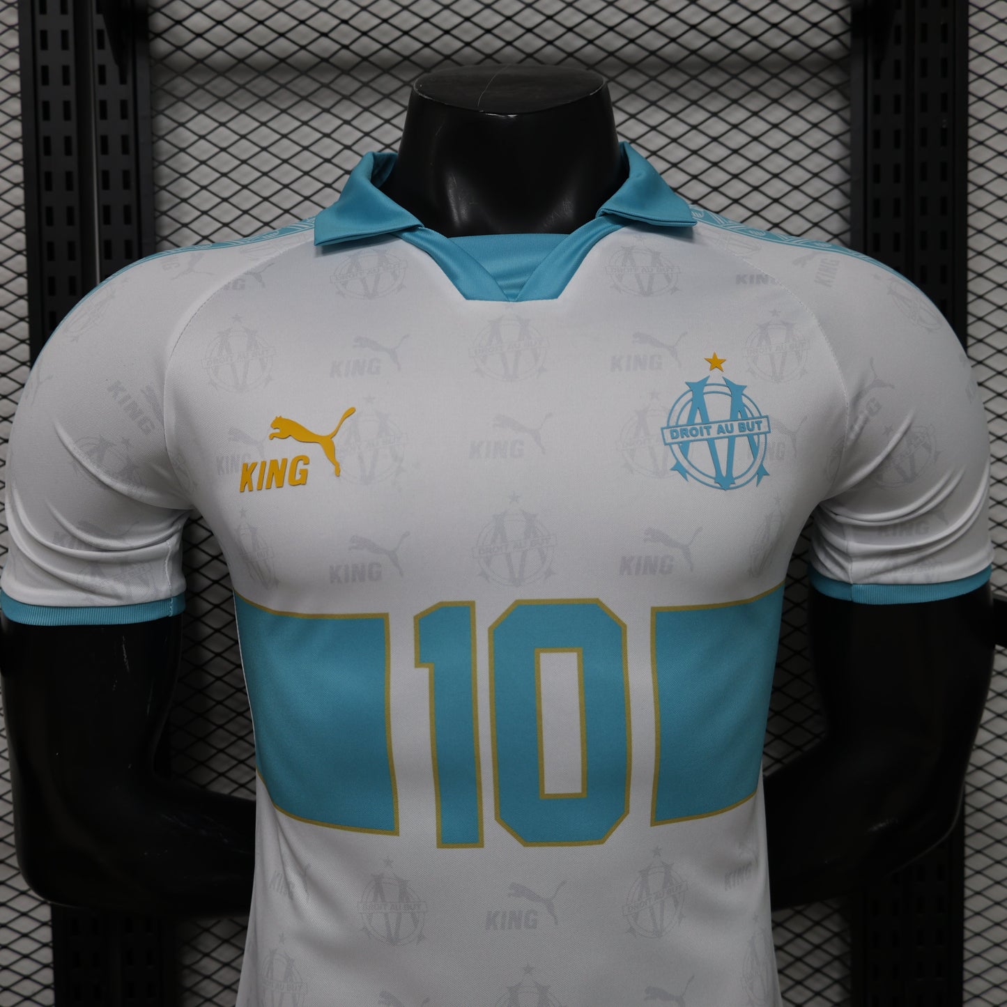 2026 Marseille Retro Casual Player Version Jersey sports jersey product view 2