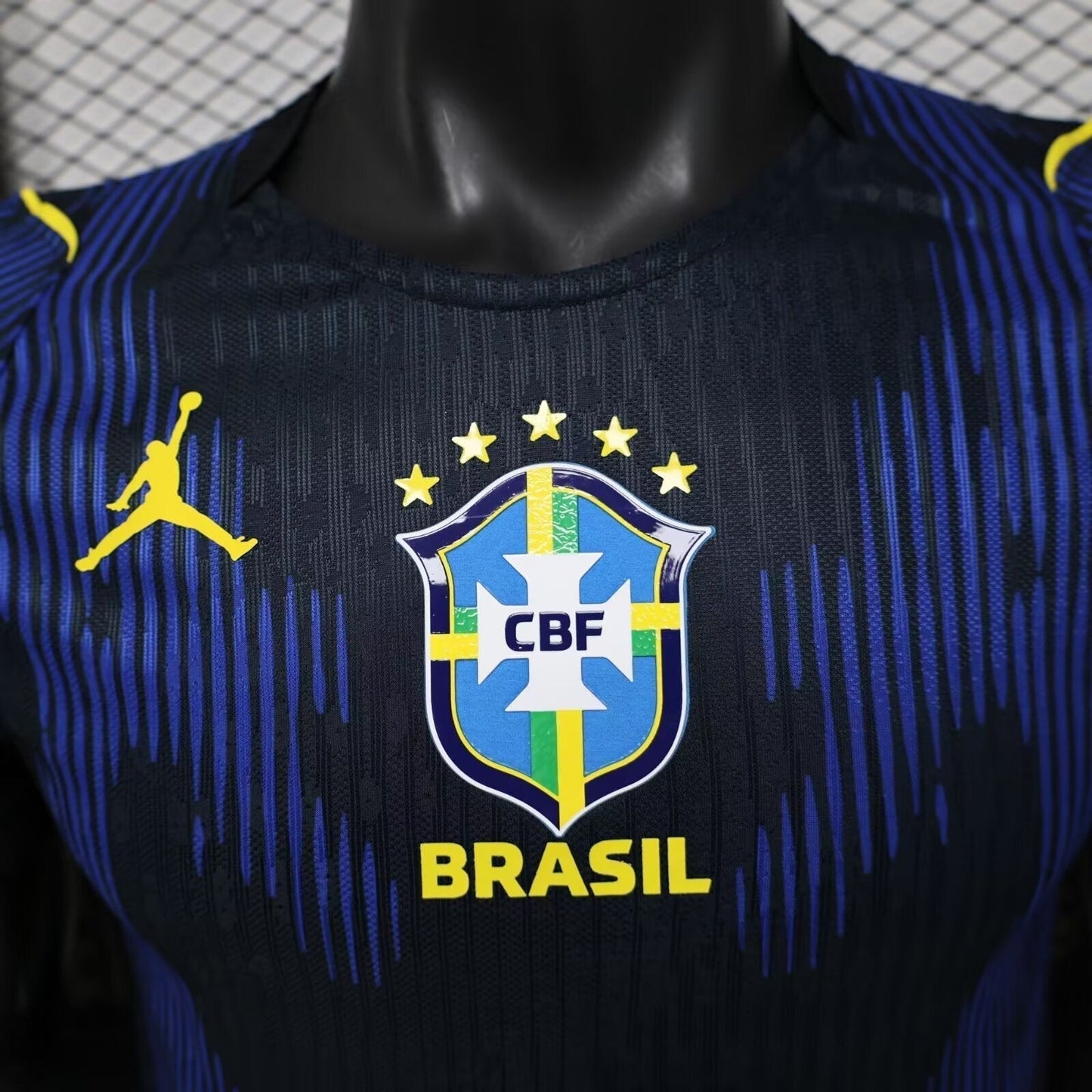 2026 1:1 Authentic Stitching Model Brazil Away Player Version Jersey sports jersey product view 3