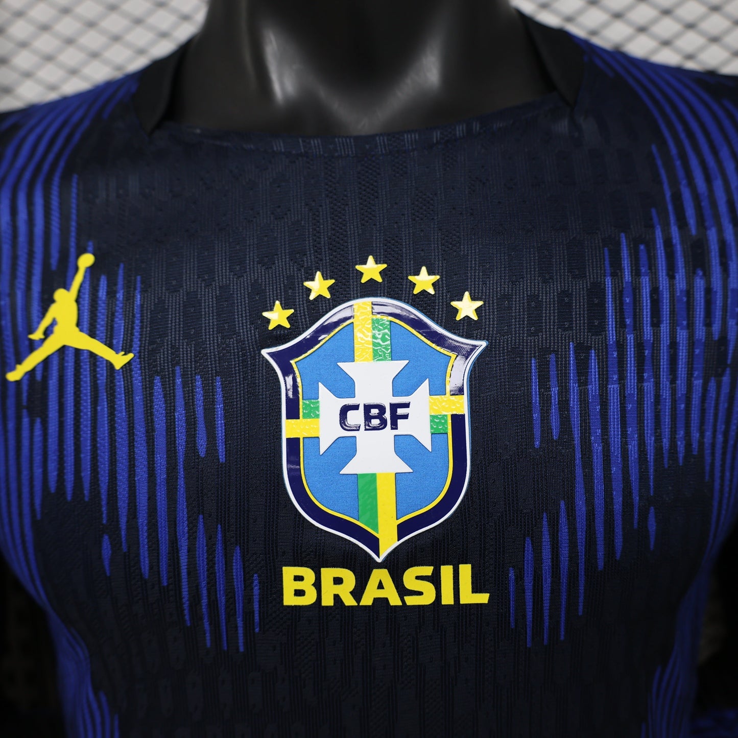 2026 Brazil Away Player Version Jersey (1:1 Authentic Stitching) Sizes S3XL (Long Sleeve) sports jersey product view 3