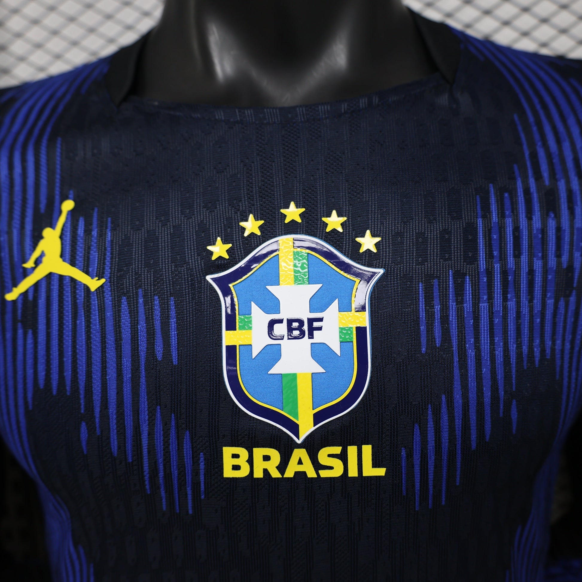 2026 Brazil Away Player Version Jersey (1:1 Authentic Stitching) Sizes S3XL (Long Sleeve) sports jersey product view 3