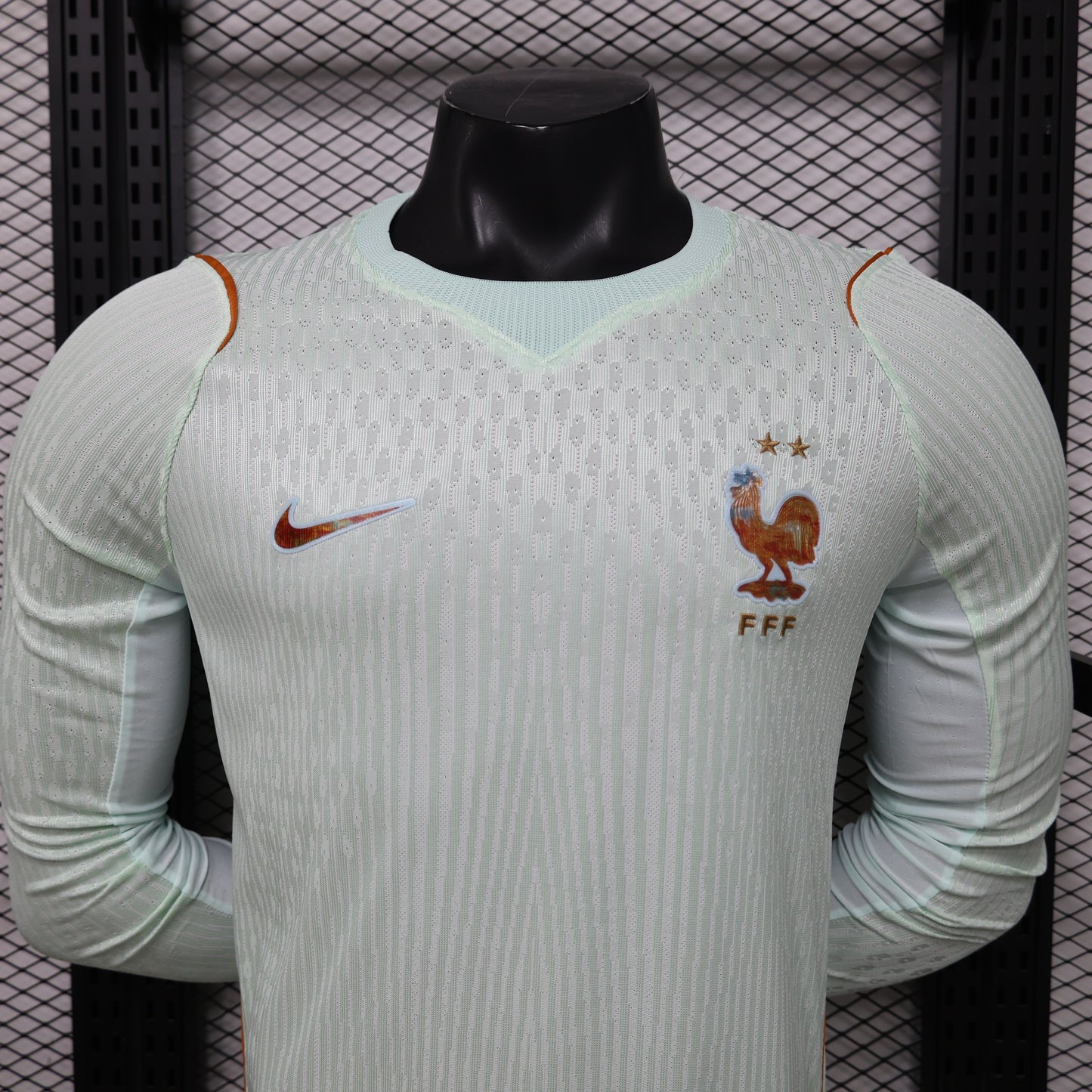 2026 France Away Player Version Jersey (Long Sleeve) sports jersey product view 2