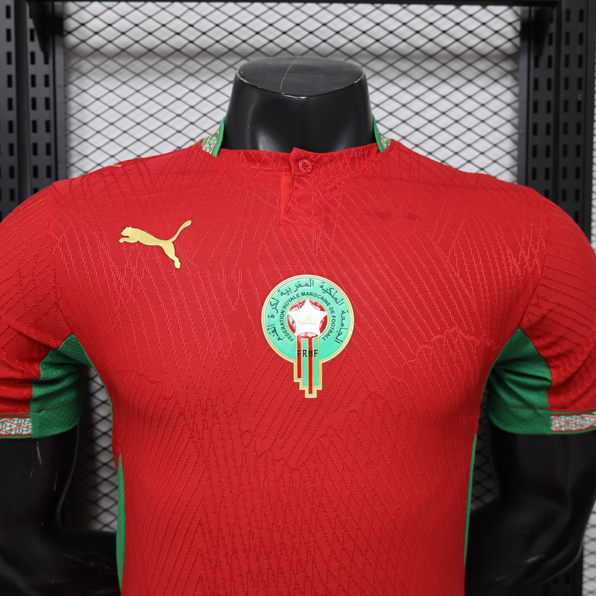 2026 Morocco Home Player Version Jersey sports jersey product view 2