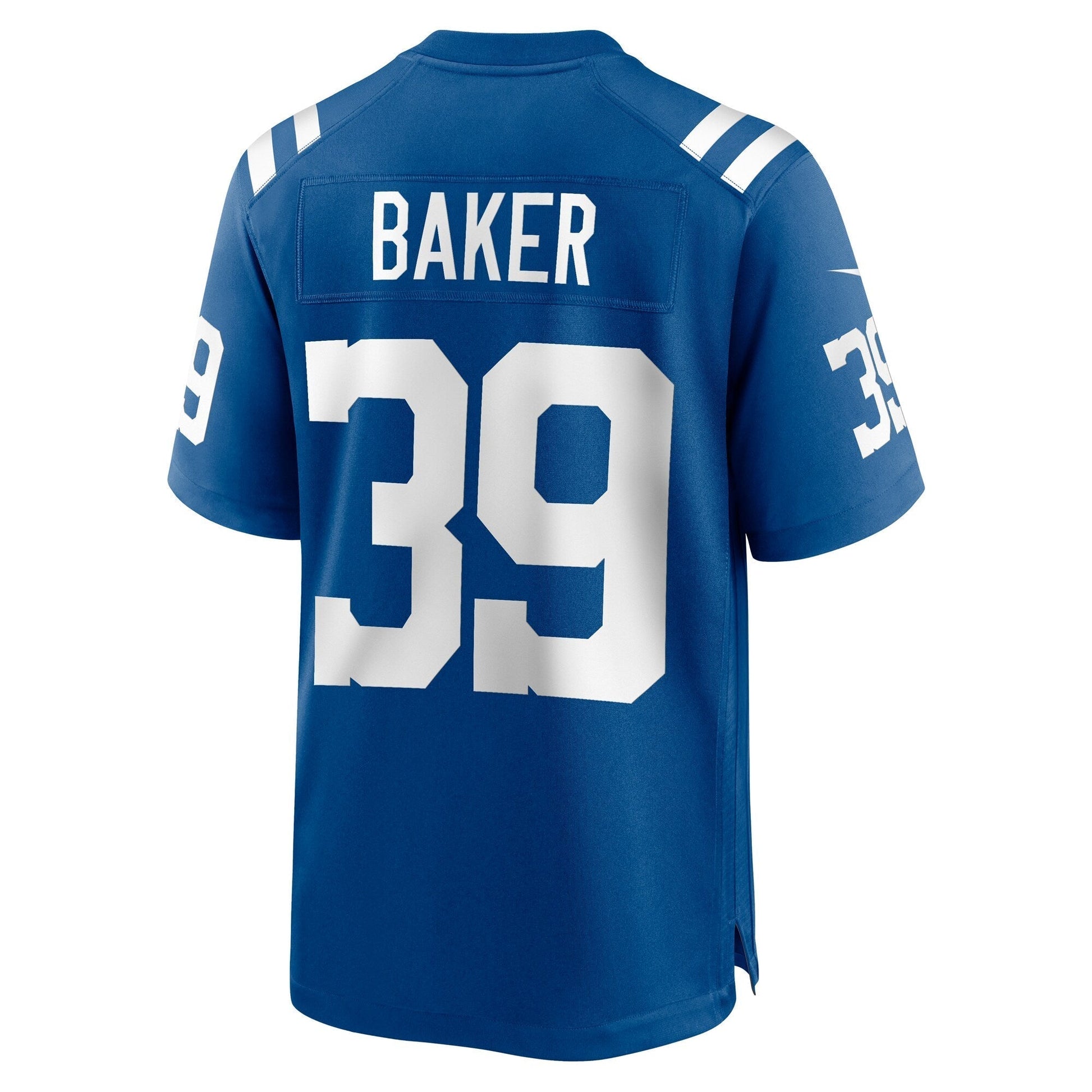 Darrell Baker Jr Indianapolis Colts Team Game Jersey - Royal football jersey product view 3