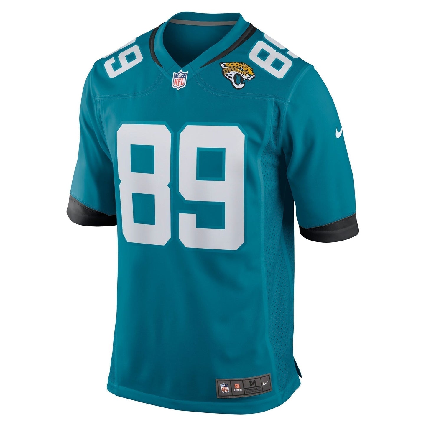 Luke Farrell Jacksonville Jaguars Game Jersey - Teal football jersey product view 2