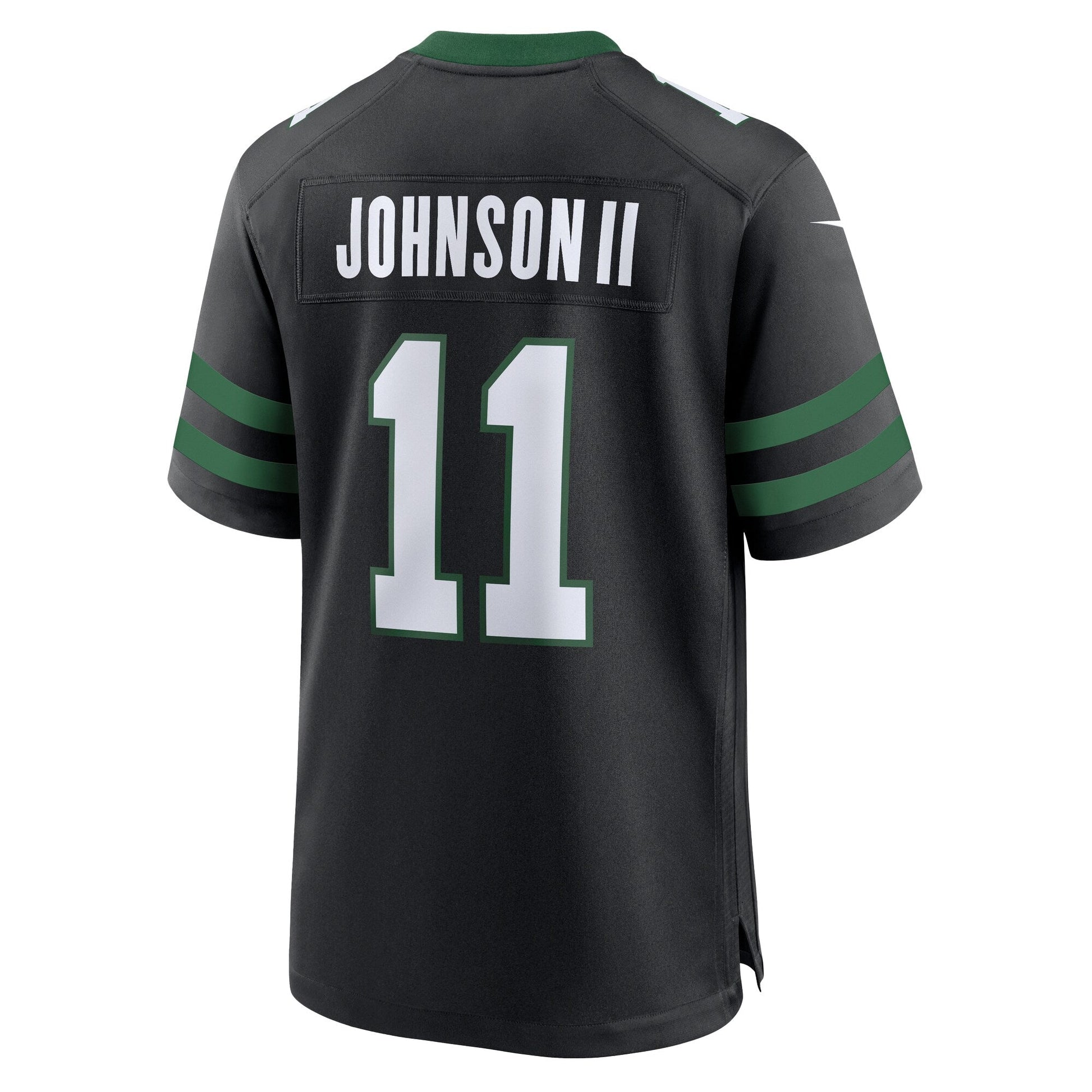 Jermaine Johnson II New York Jets Alternate Game Jersey - Legacy Black football jersey product view 3