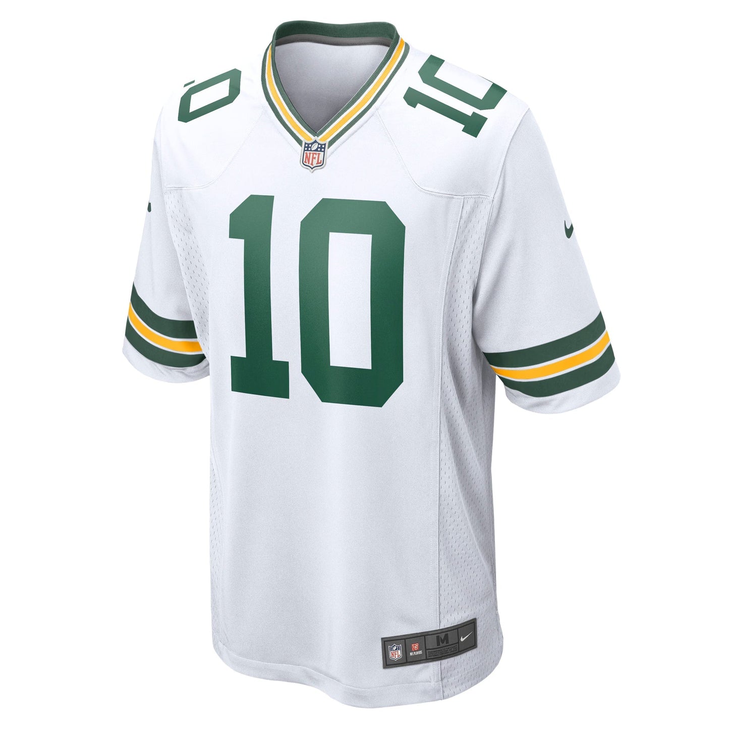 Green Bay Packers Jordan Love White Game Jersey basketball jersey product view 1