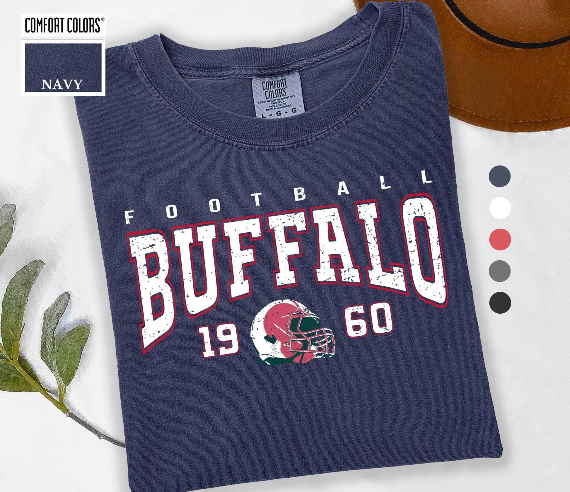 Buffalo Football Retro Tee, Vintage Style Fan Gift Unisex T-shirt, Sweatshirt, Hoodie, Long Sleeve Tee - T-Shirt, Sweatshirt, Hoodie