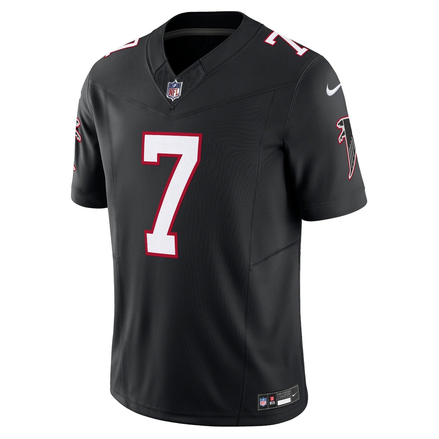 Bijan Robinson Atlanta Falcons Alternate Vapor F.U.S.E. Limited Jersey - Black football jersey product view 2