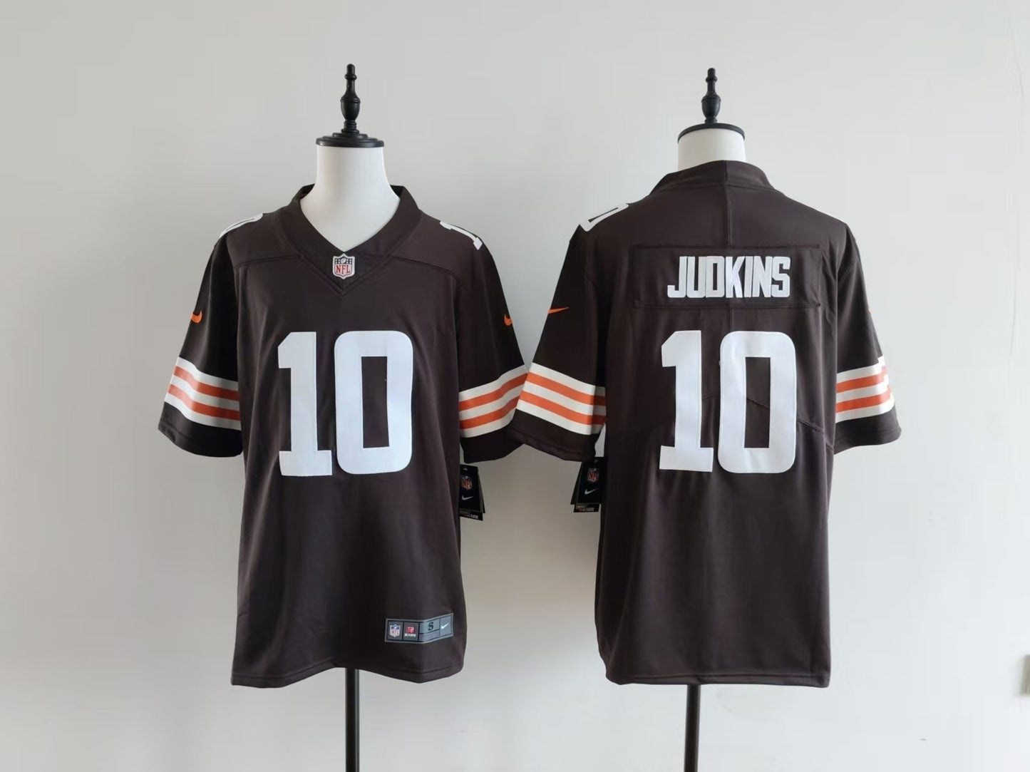 Men's Cleveland Browns Quinshon Judkins Jersey-Brown football jersey product view 1
