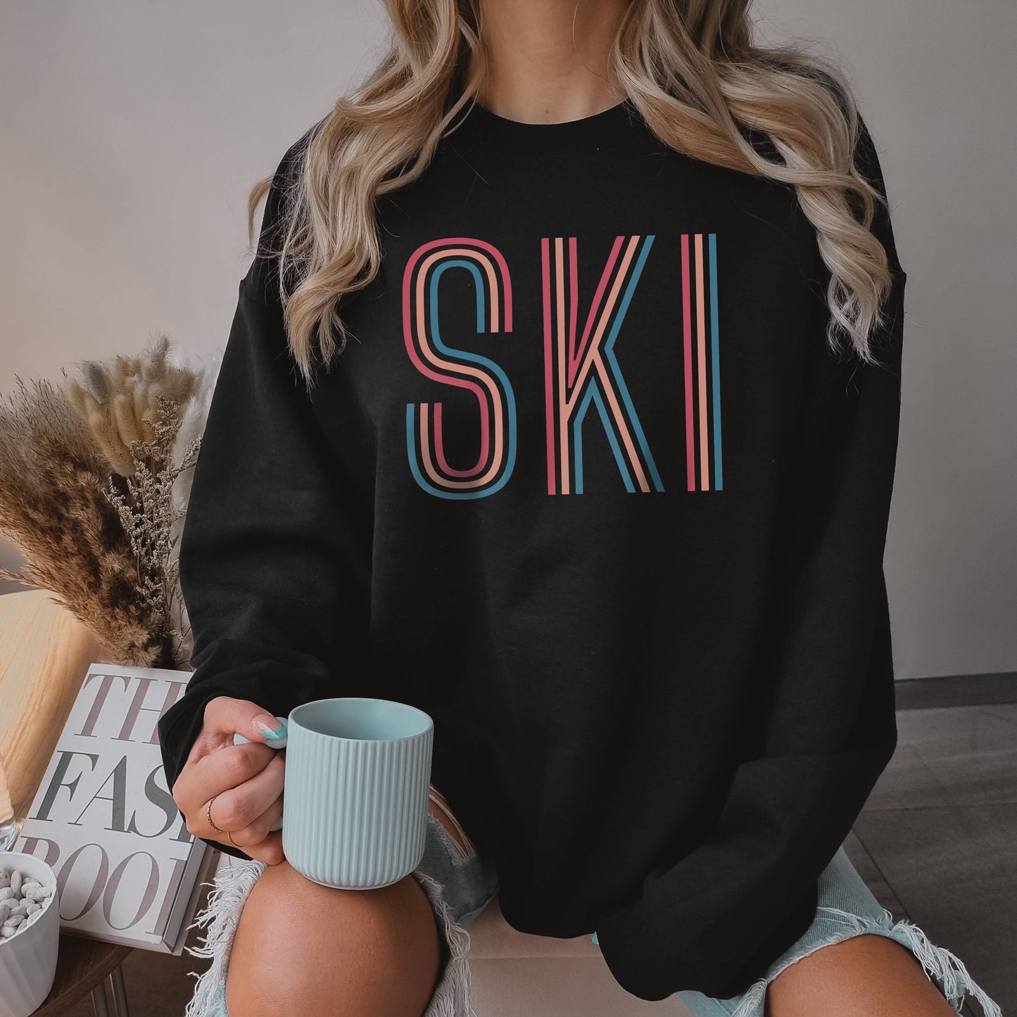 Ski Crewneck Sweatshirt | Winter | Sizes S-2XL Unisex T-shirt, Sweatshirt, Hoodie, Long Sleeve Tee - T-Shirt, Sweatshirt, Hoodie