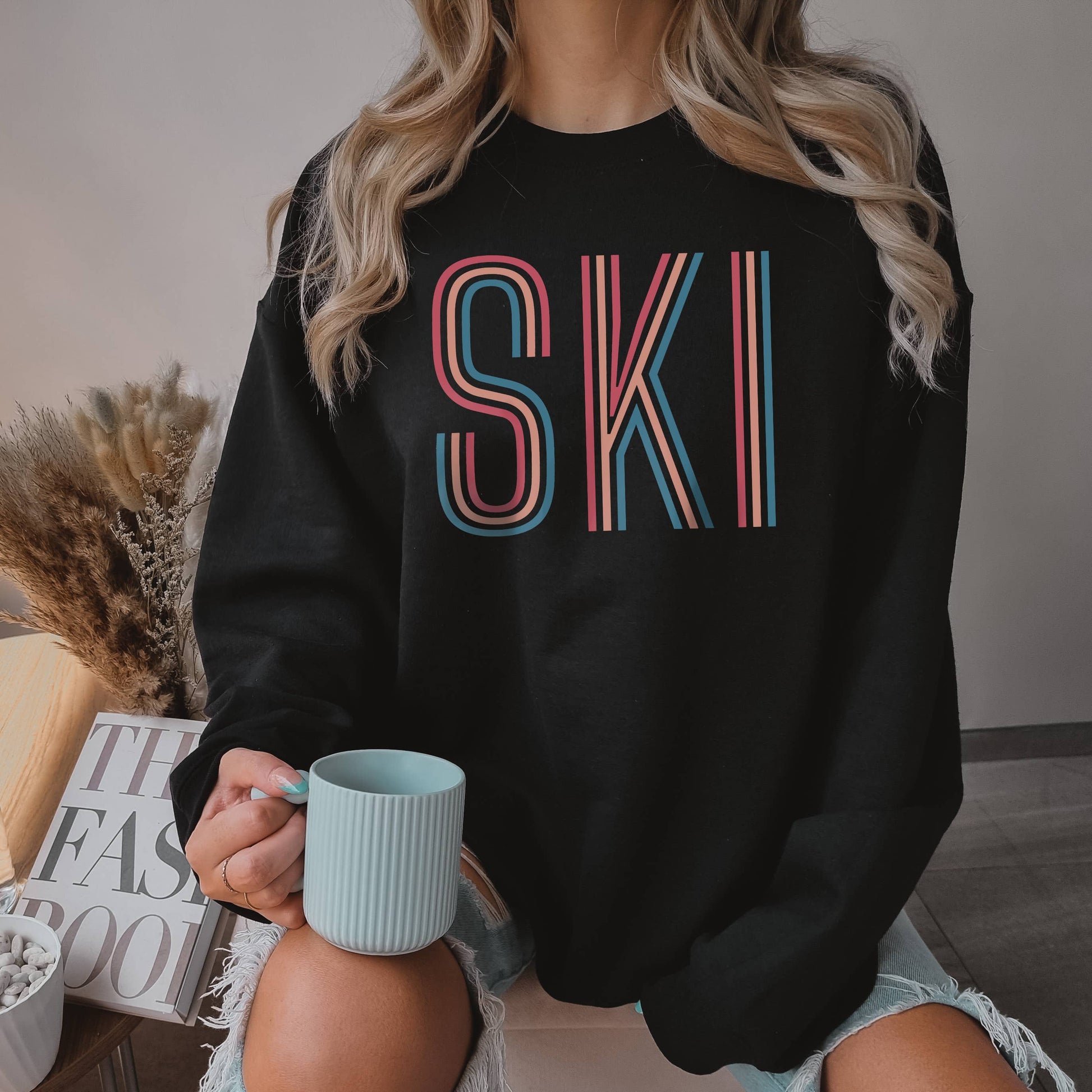 Ski Crewneck Sweatshirt | Winter | Sizes S-2XL Unisex T-shirt, Sweatshirt, Hoodie, Long Sleeve Tee - T-Shirt, Sweatshirt, Hoodie