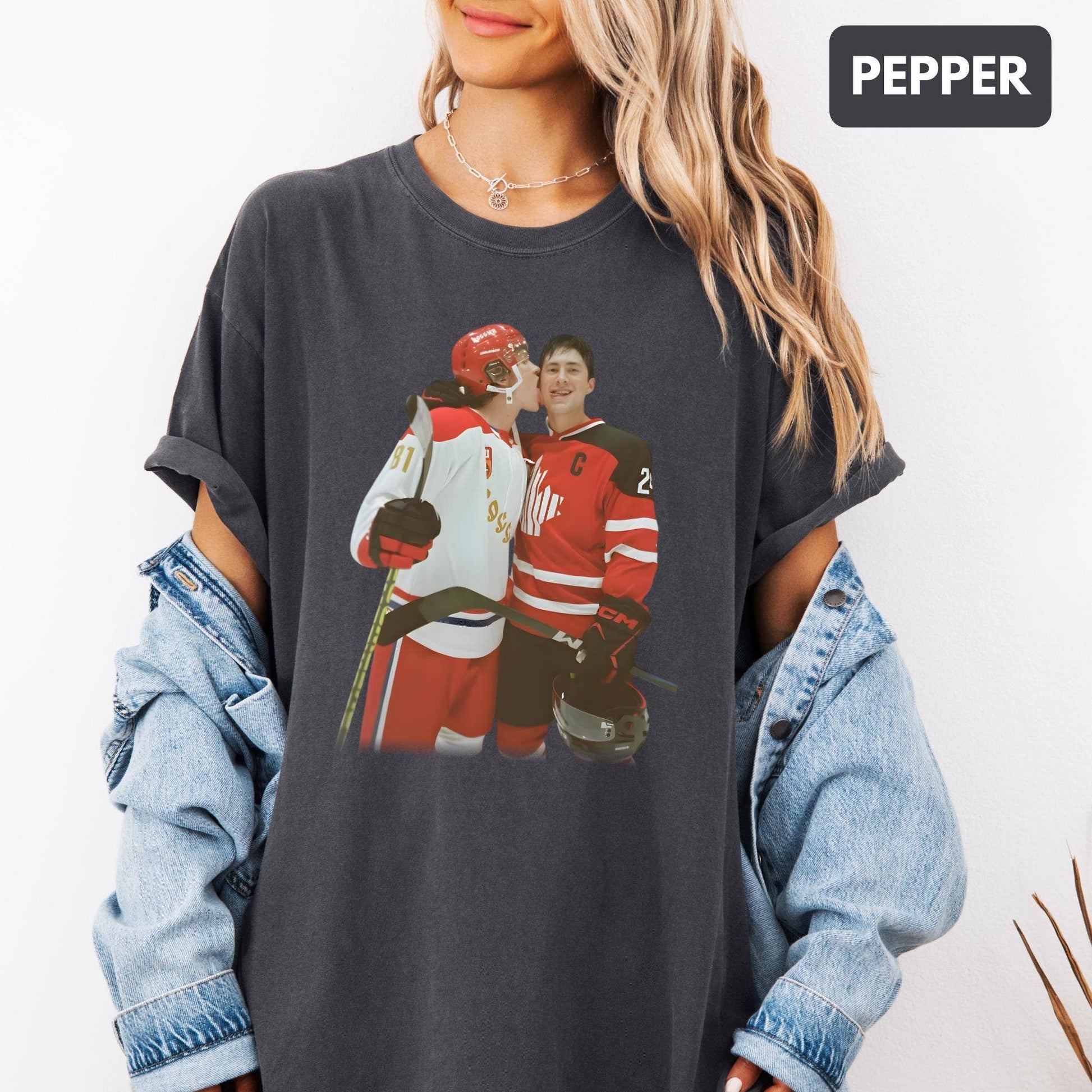 Heated Rivalry Vintage Hockey Shirt Unisex T-shirt, Sweatshirt, Hoodie, Long Sleeve Tee - T-Shirt, Sweatshirt, Hoodie