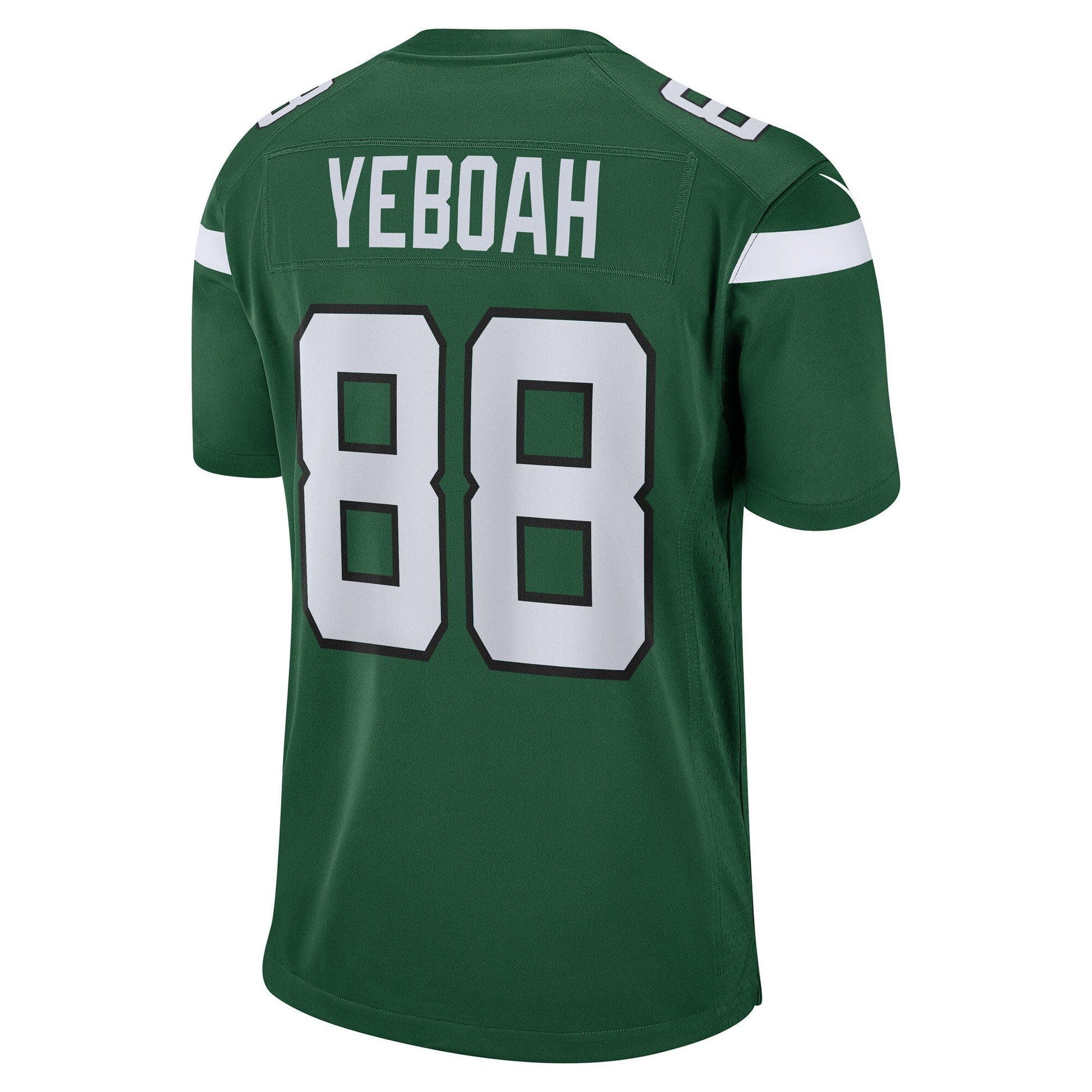 Kenny Yeboah New York Jets Game Jersey - Gotham Green football jersey product view 3