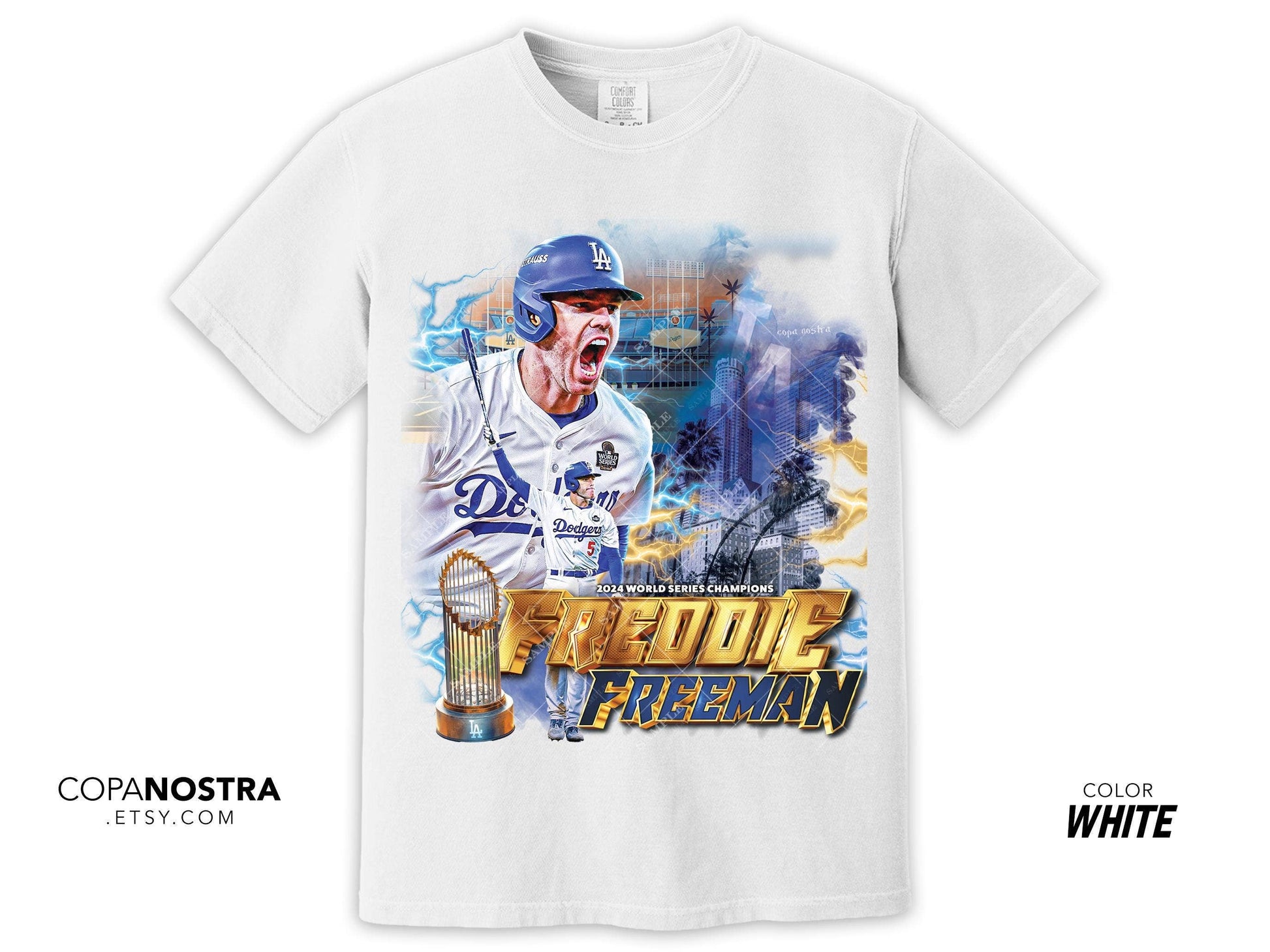 Freddie Freeman Dodgers World Series Champions Shirt Unisex T-shirt, Sweatshirt, Hoodie, Long Sleeve Tee - T-Shirt, Sweatshirt, Hoodie