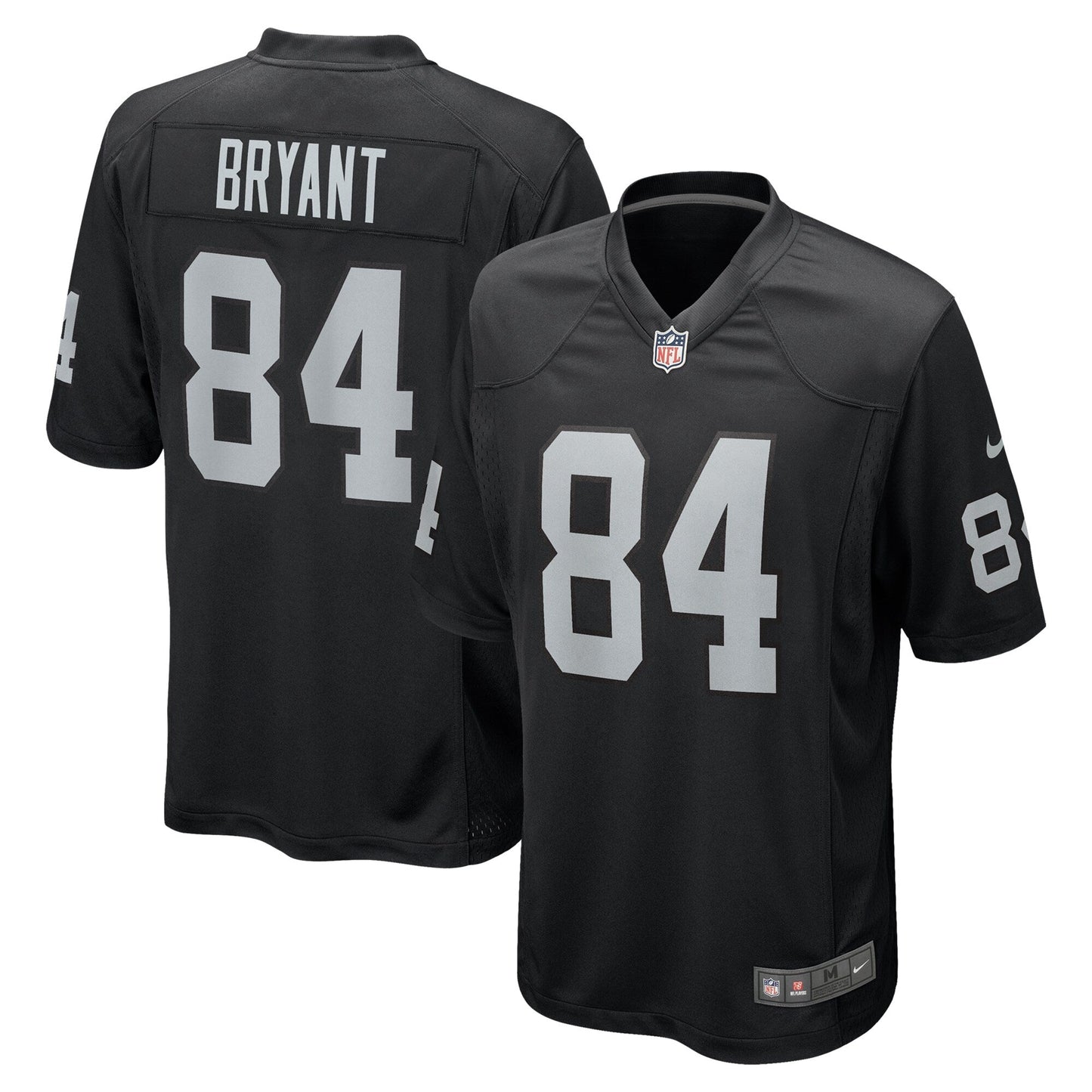 Harrison Bryant Las Vegas Raiders Team Game Jersey - Black football jersey product view 1
