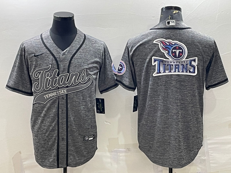Men's Tennessee Titans Gray Fashion Jersey football jersey product view 1