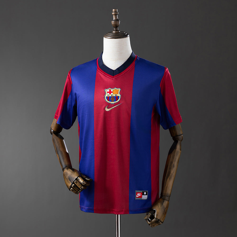 Barcelona 98/99 Home Retro Jersey sports jersey product view 1