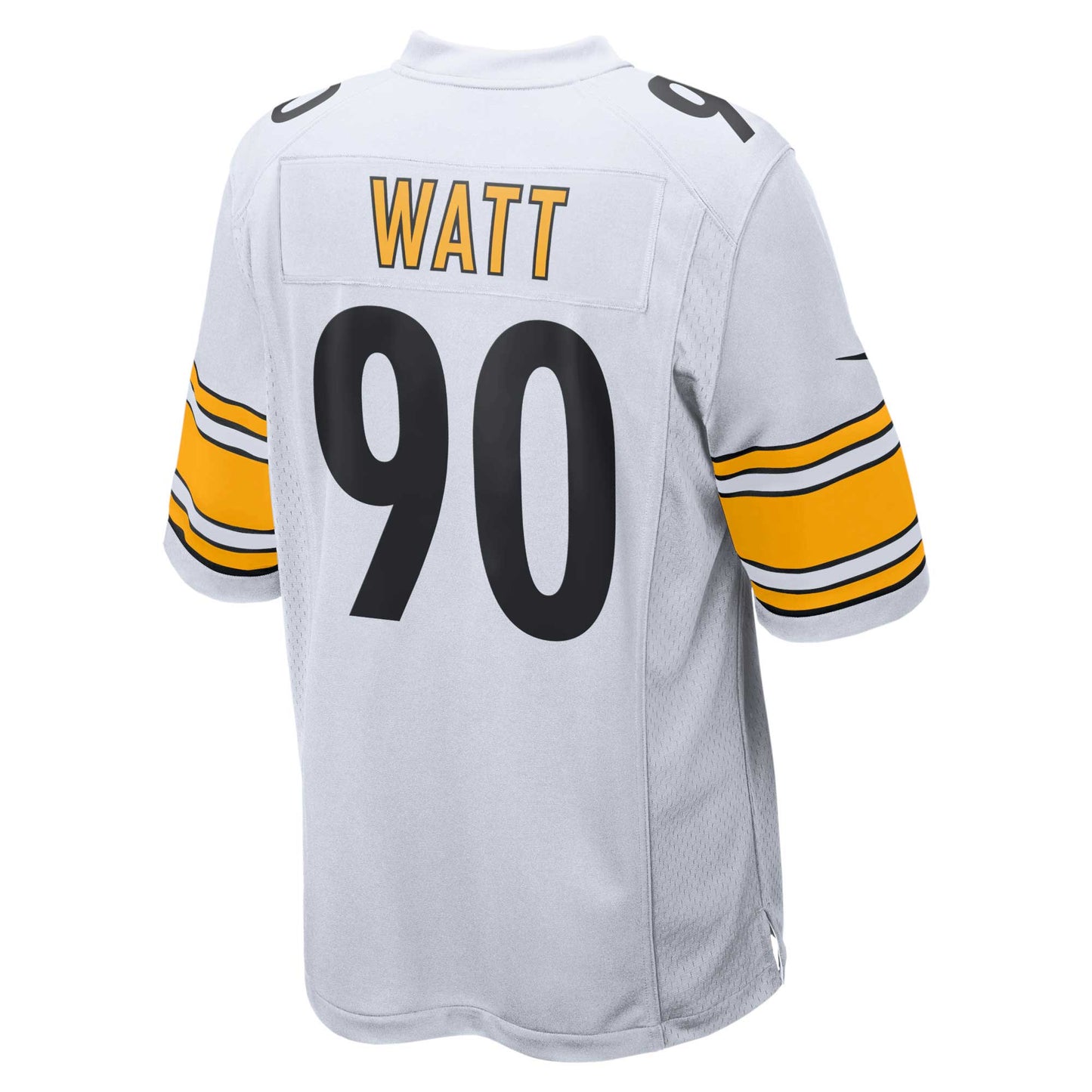 T.J. Watt Pittsburgh Steelers Game Jersey - White football jersey product view 3