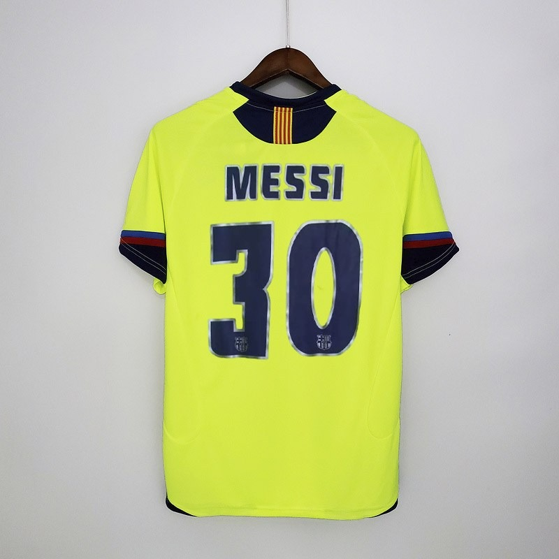 Barcelona 05/06 Away Retro Jersey sports jersey product view 3