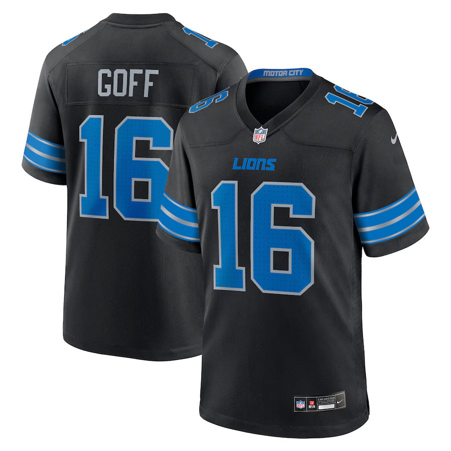 Jared Goff Detroit Lions 2024 Jersey football jersey product view 1