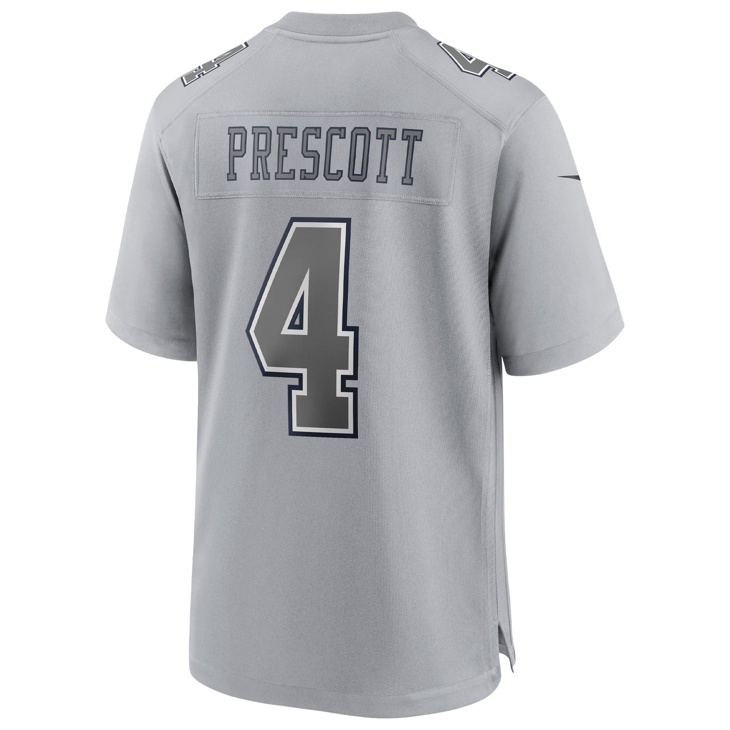 Dak Prescott Dallas Cowboys Atmosphere Fashion Game Jersey - Gray football jersey product view 3