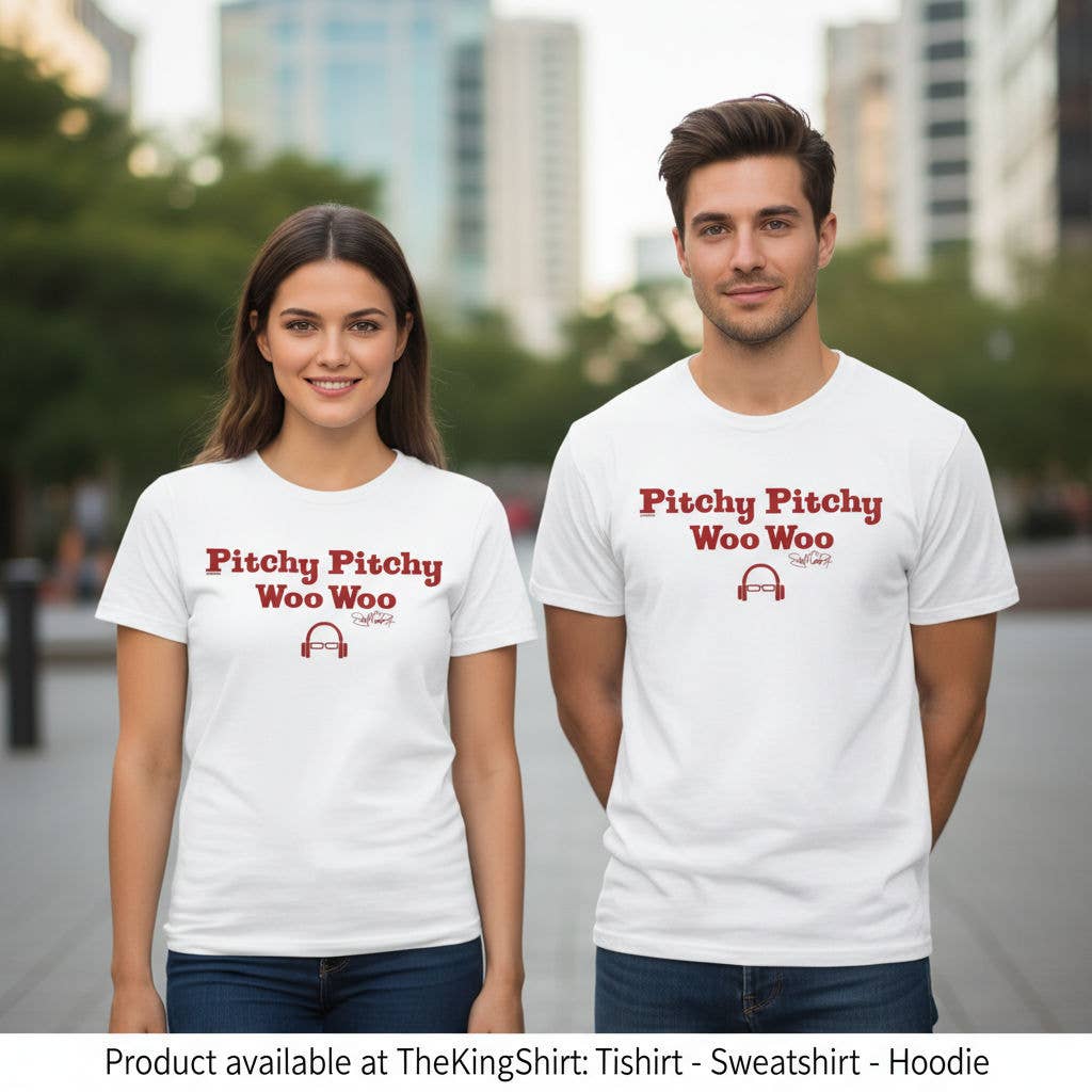 Scott Van Pelt Inspired -Pitchy Pitchy Woo Woo- Tee Unisex T-shirt, Sweatshirt, Hoodie, Long Sleeve Tee - T-Shirt, Sweatshirt, Hoodie