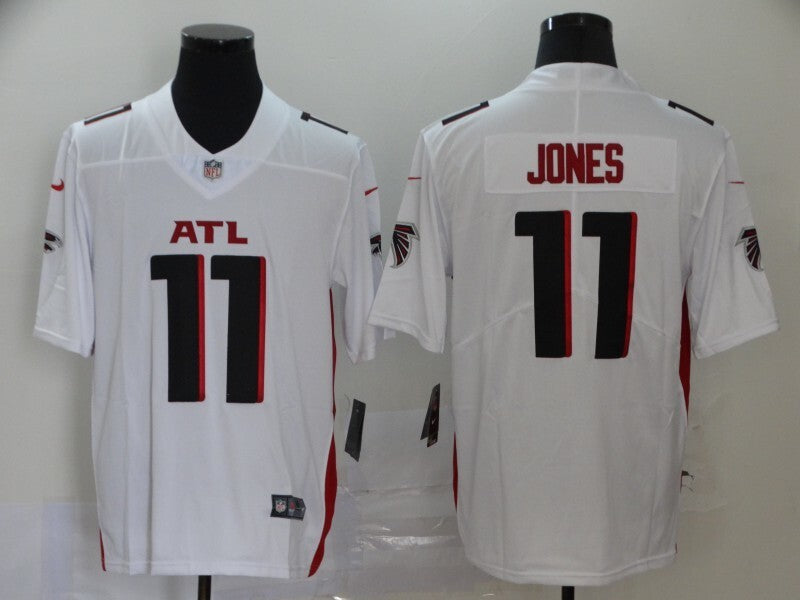 Men's Atlanta Falcons Julio Jones Jersey-White football jersey product view 1