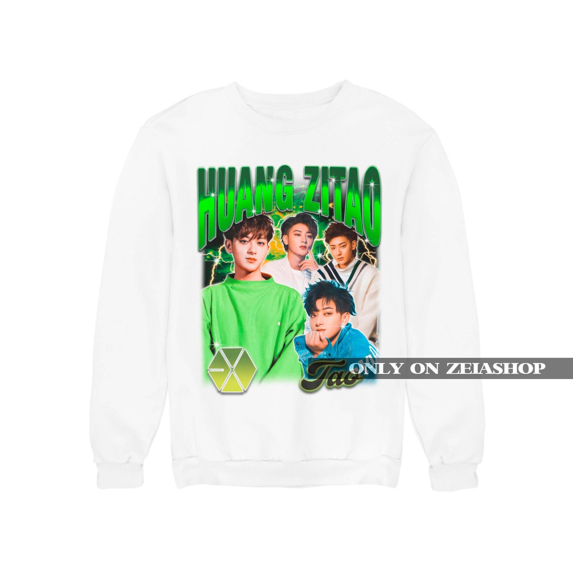 Exo Tao Bootleg Sweatshirt - Retro Kpop Merch & Gift Unisex T-shirt, Sweatshirt, Hoodie, Long Sleeve Tee - T-Shirt, Sweatshirt, Hoodie