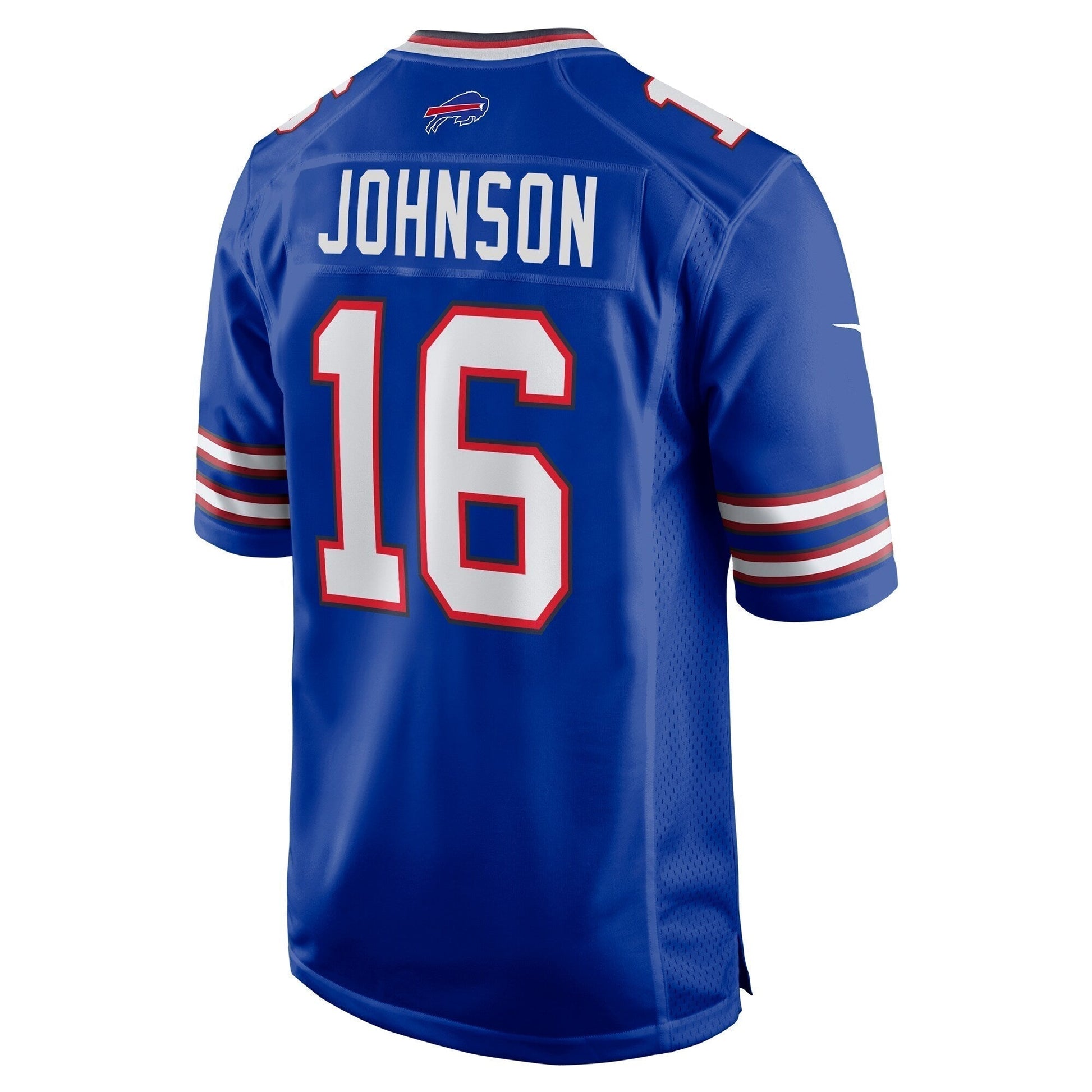 Xavier Johnson Buffalo Bills Game Jersey - Royal football jersey product view 3