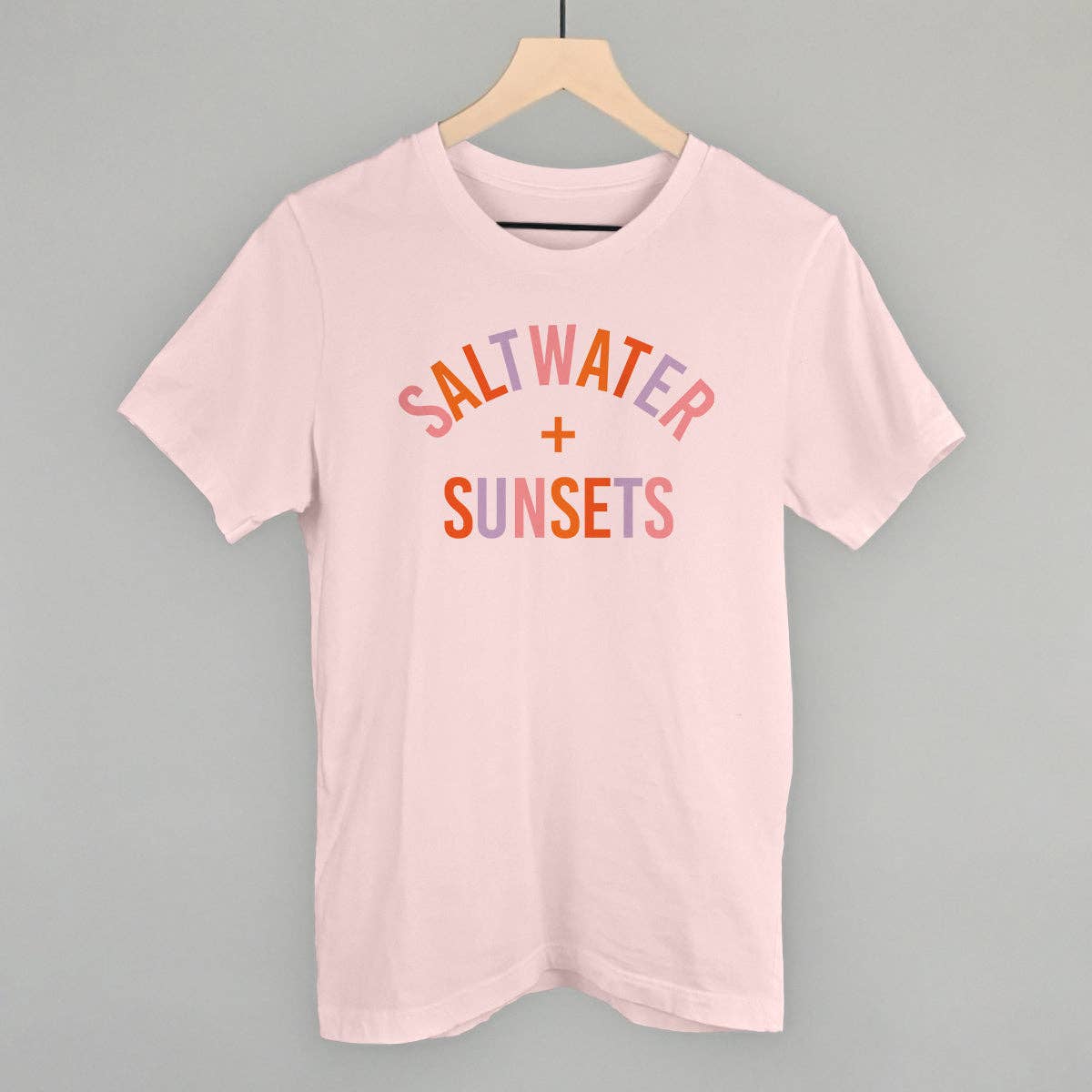 Saltwater + Sunsets Unisex T-shirt, Sweatshirt, Hoodie, Long Sleeve Tee - T-Shirt, Sweatshirt, Hoodie