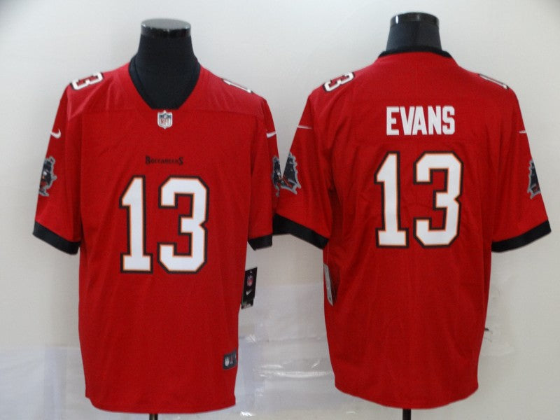 Men's Tampa Bay Buccaneers Mike Evans Red Player Game Jersey football jersey product view 1