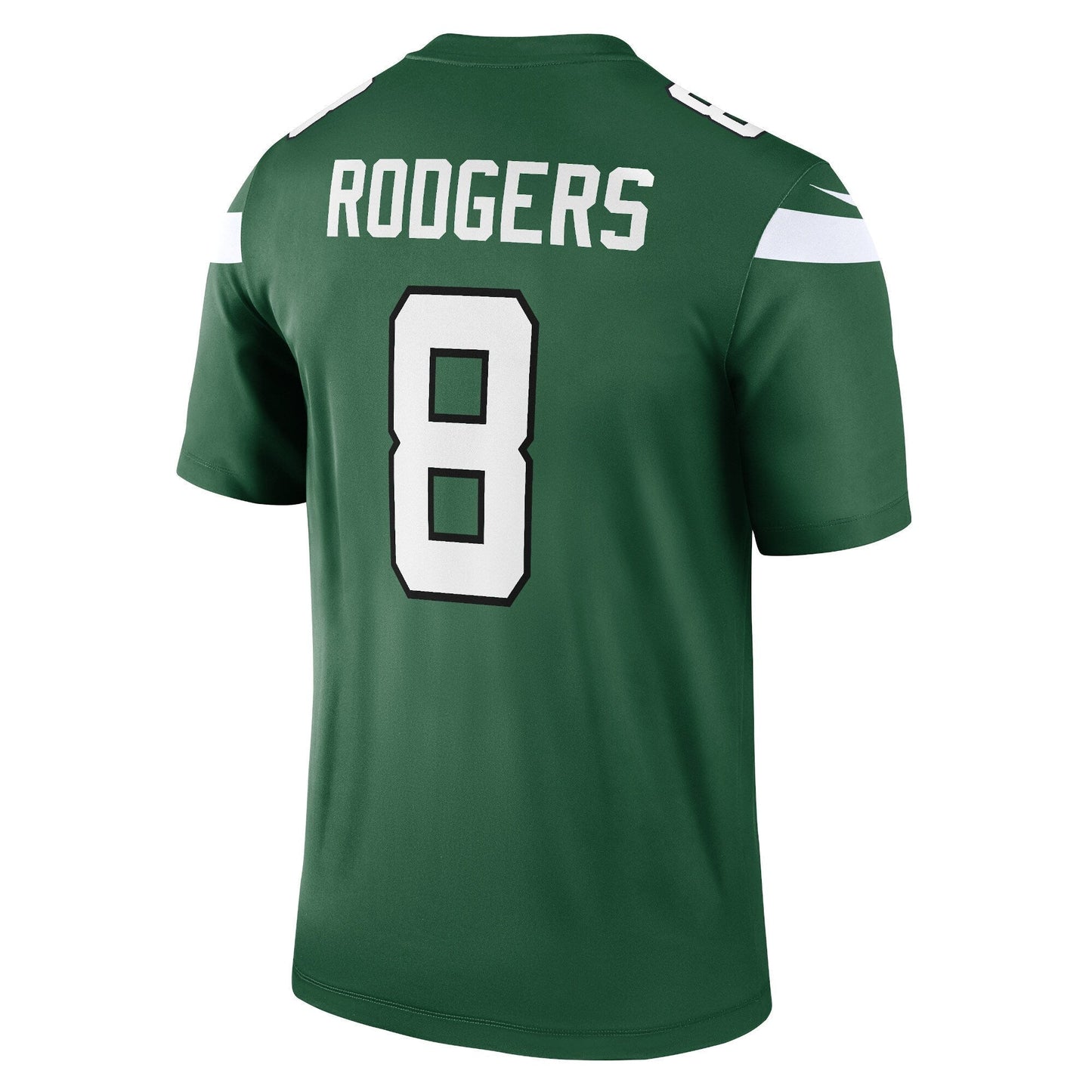 Aaron Rodgers New York Jets Men's Legend Jersey - Gotham Green football jersey product view 3