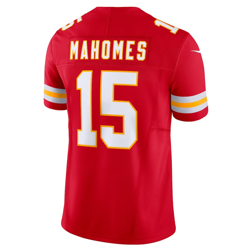 KC.Chiefs #15 Patrick Mahomes Red Vapor F.U.S.E. Limited Jersey football jersey product view 1