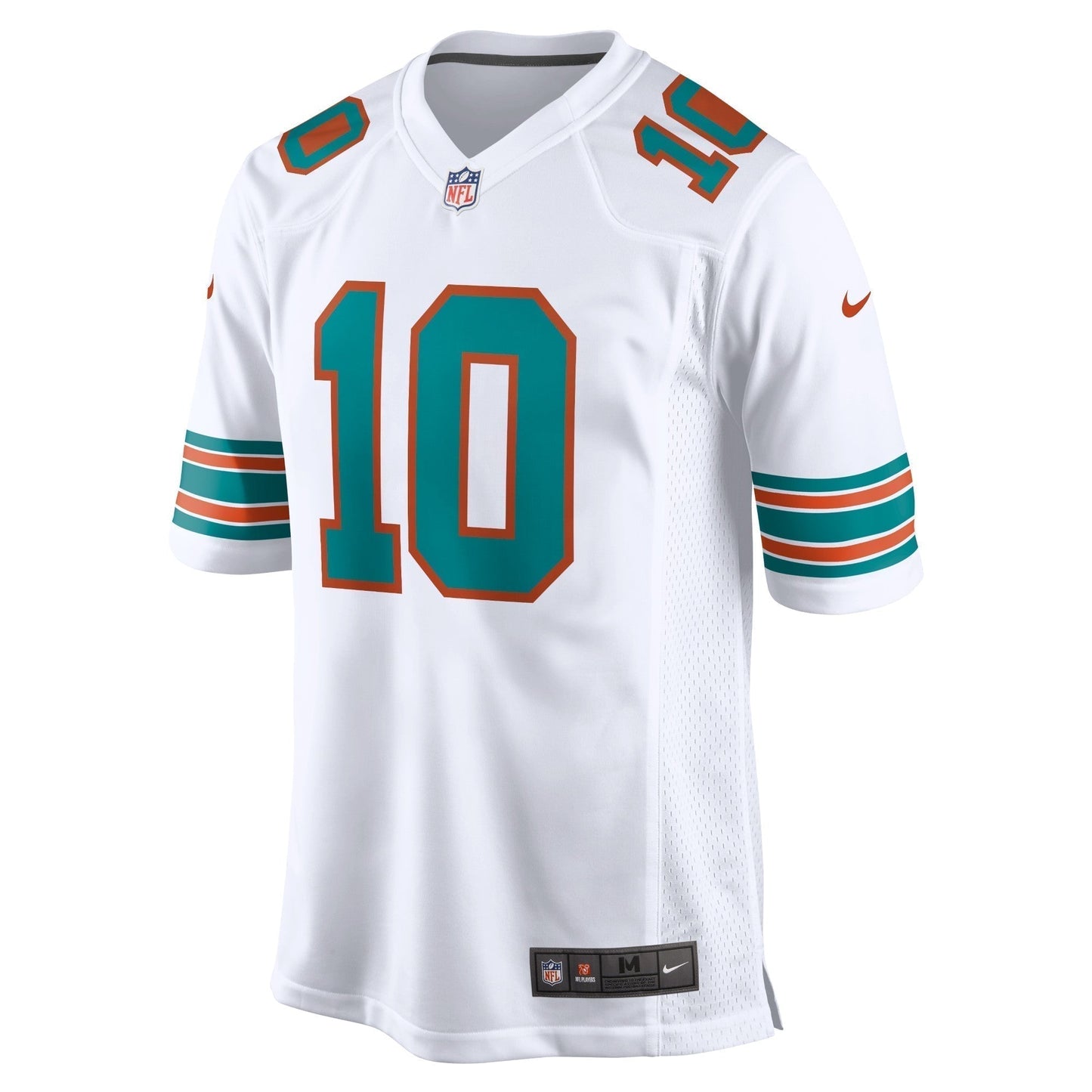 Tyreek Hill Miami Dolphins Alternate Game Jersey - White football jersey product view 2