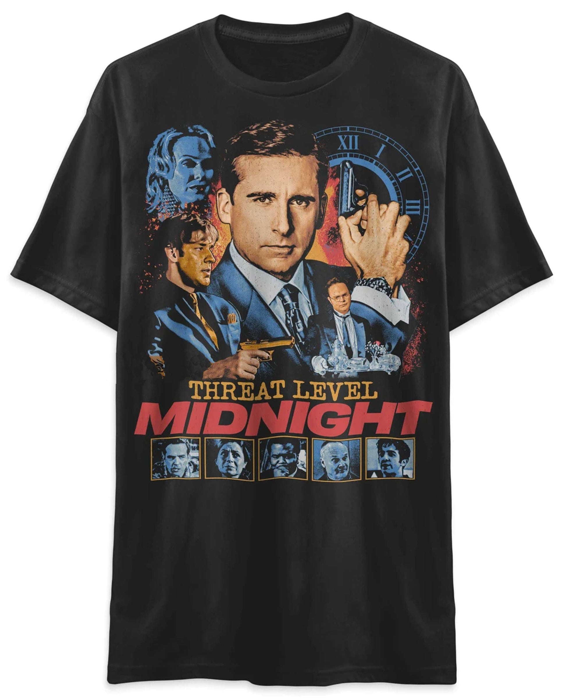 Threat Level Midnight Retro Vintage Unisex Tee Unisex T-shirt, Sweatshirt, Hoodie, Long Sleeve Tee - T-Shirt, Sweatshirt, Hoodie