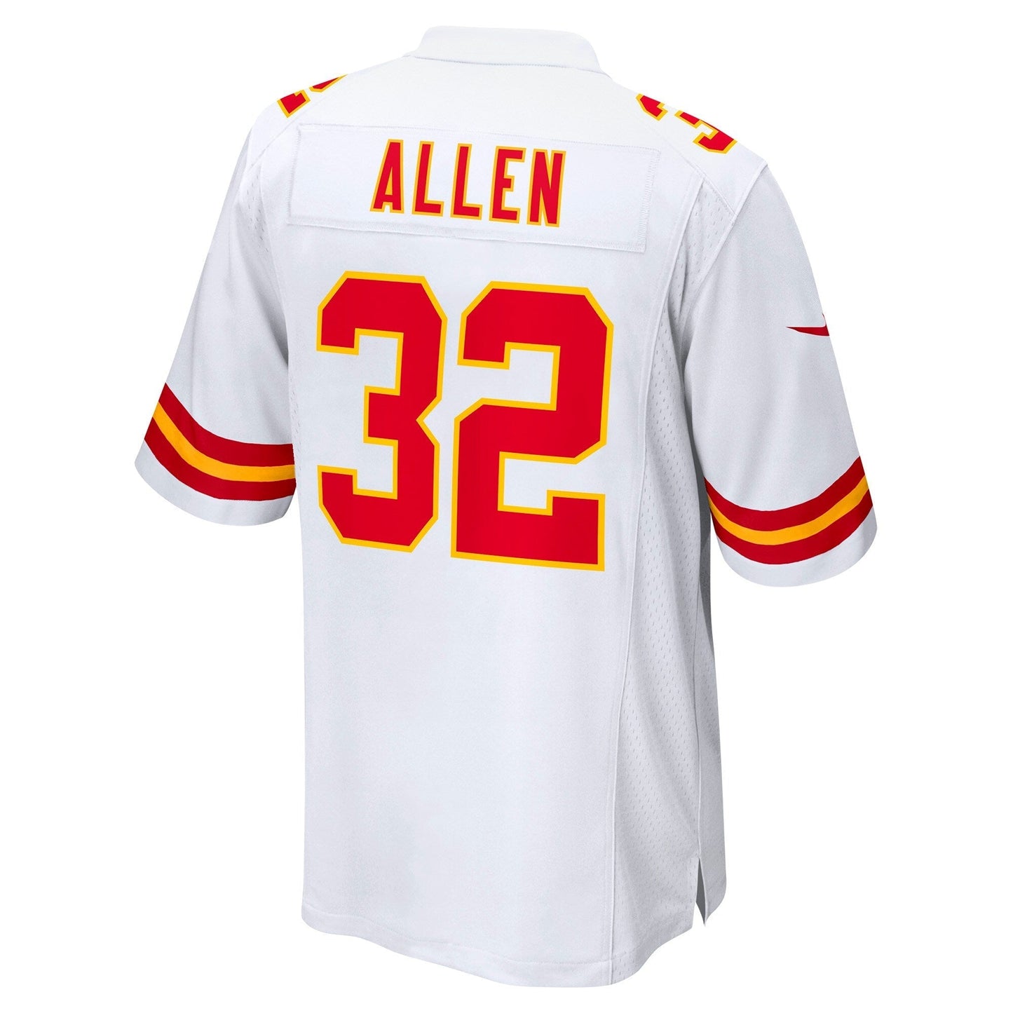 Marcus Allen Kansas City Chiefs Retired Game Jersey - White football jersey product view 3