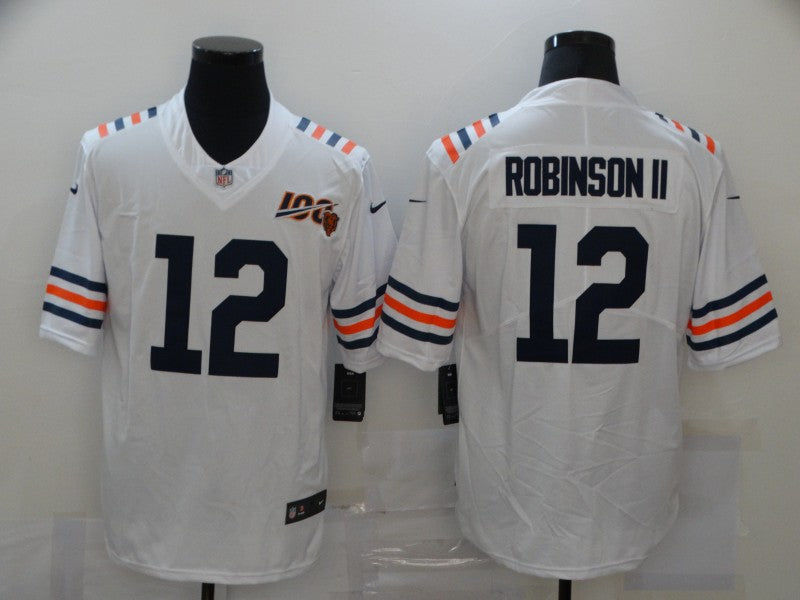 Men's Chicago Bears Allen Robinson II White Game Jersey football jersey product view 1