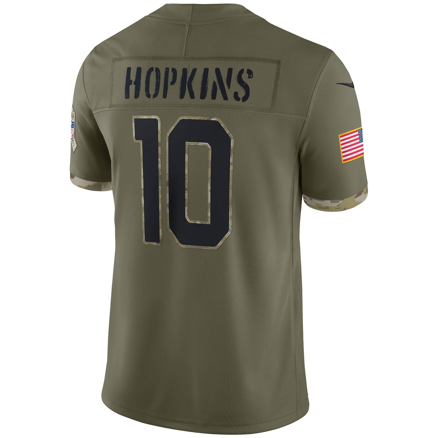 DeAndre Hopkins Arizona Cardinals Salute To Service Limited Jersey - Olive football jersey product view 3