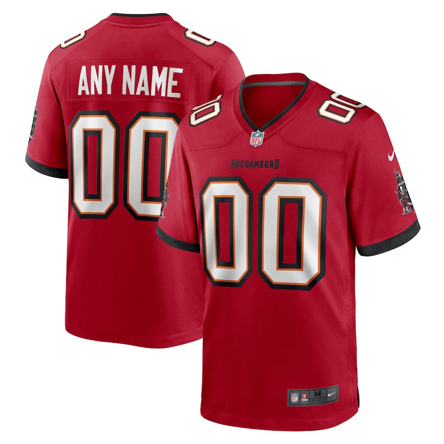 Custom Tampa Bay Buccaneers Jersey football jersey product view 1