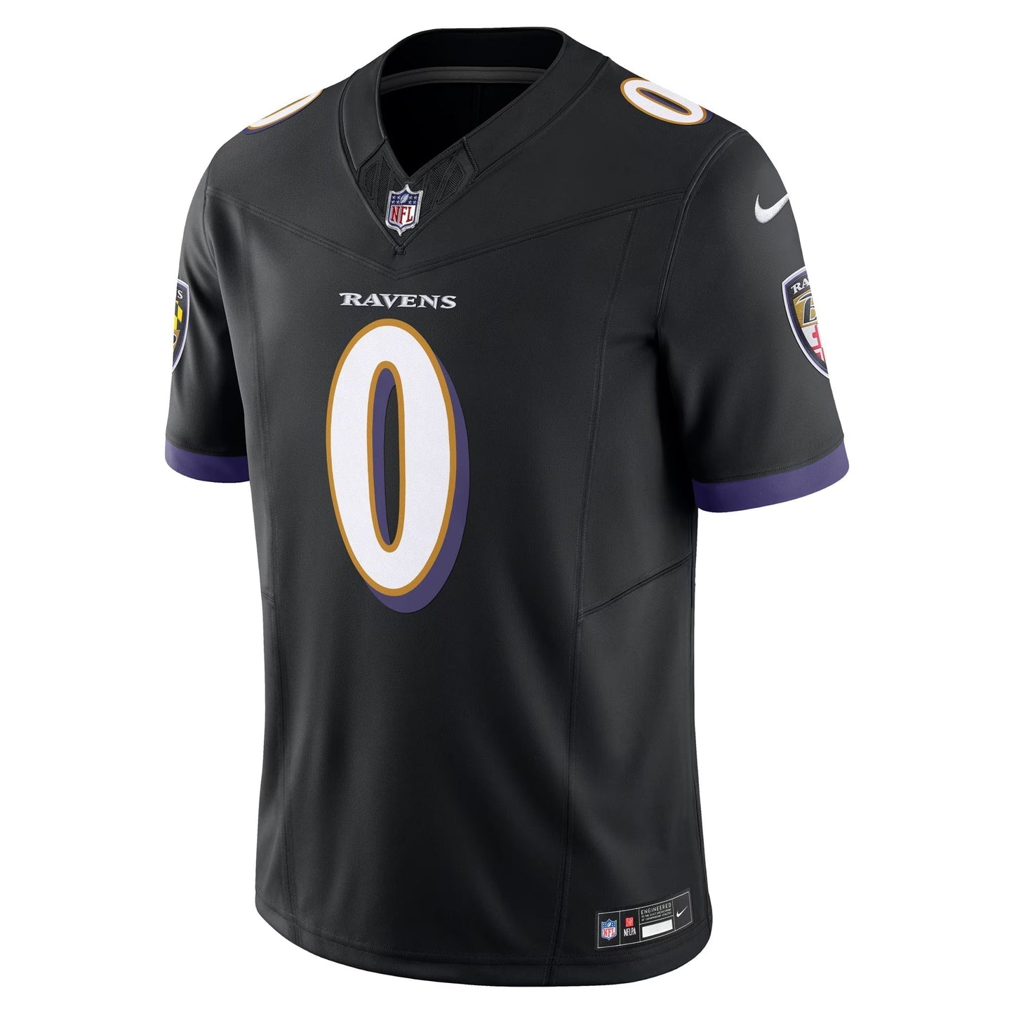 Baltimore Ravens Roquan Smith Black Alternate Vapor F.U.S.E. Limited Jersey football jersey product view 2