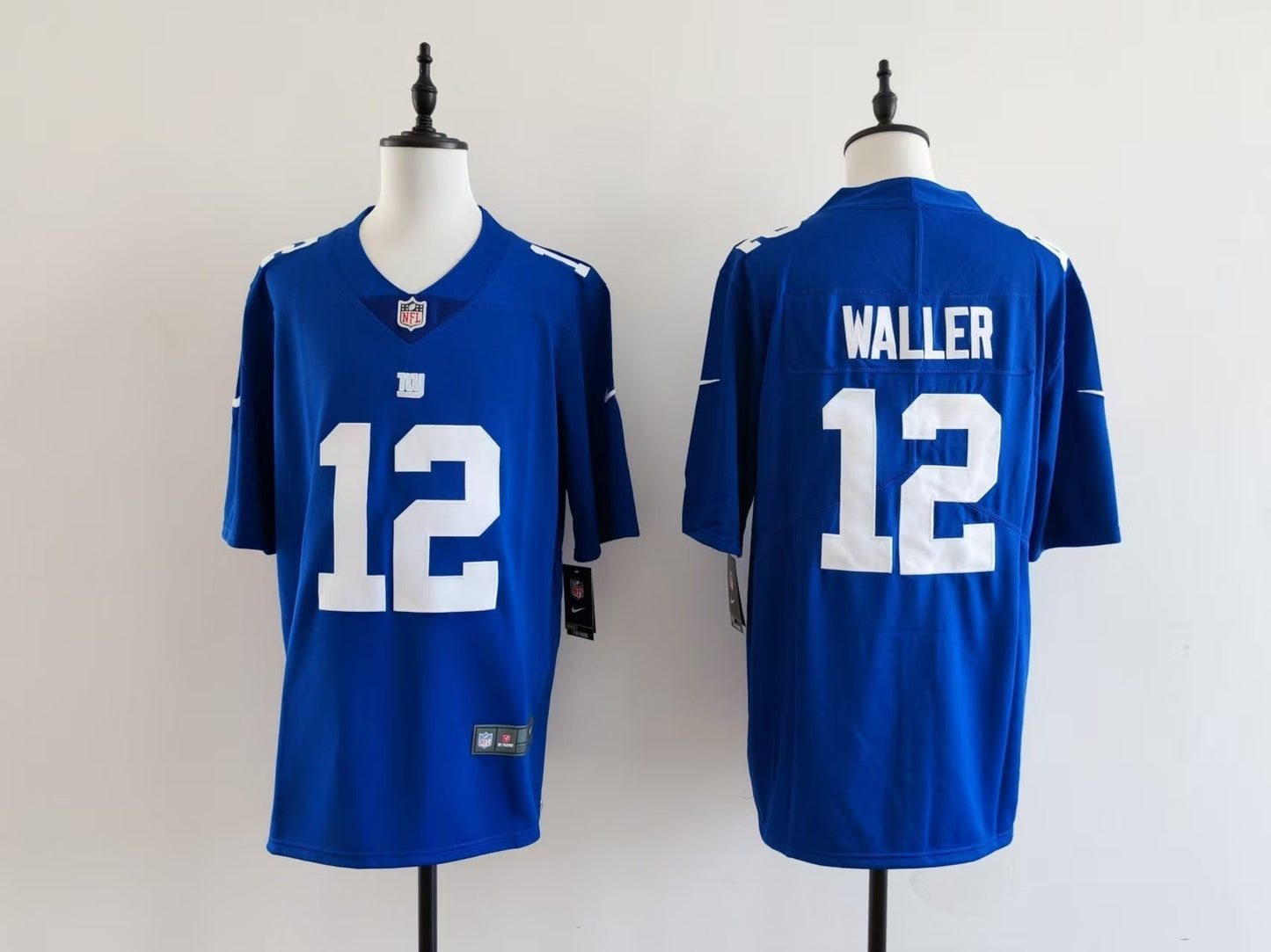 Men's New York Giants Darren Waller Jersey-Blue football jersey product view 1