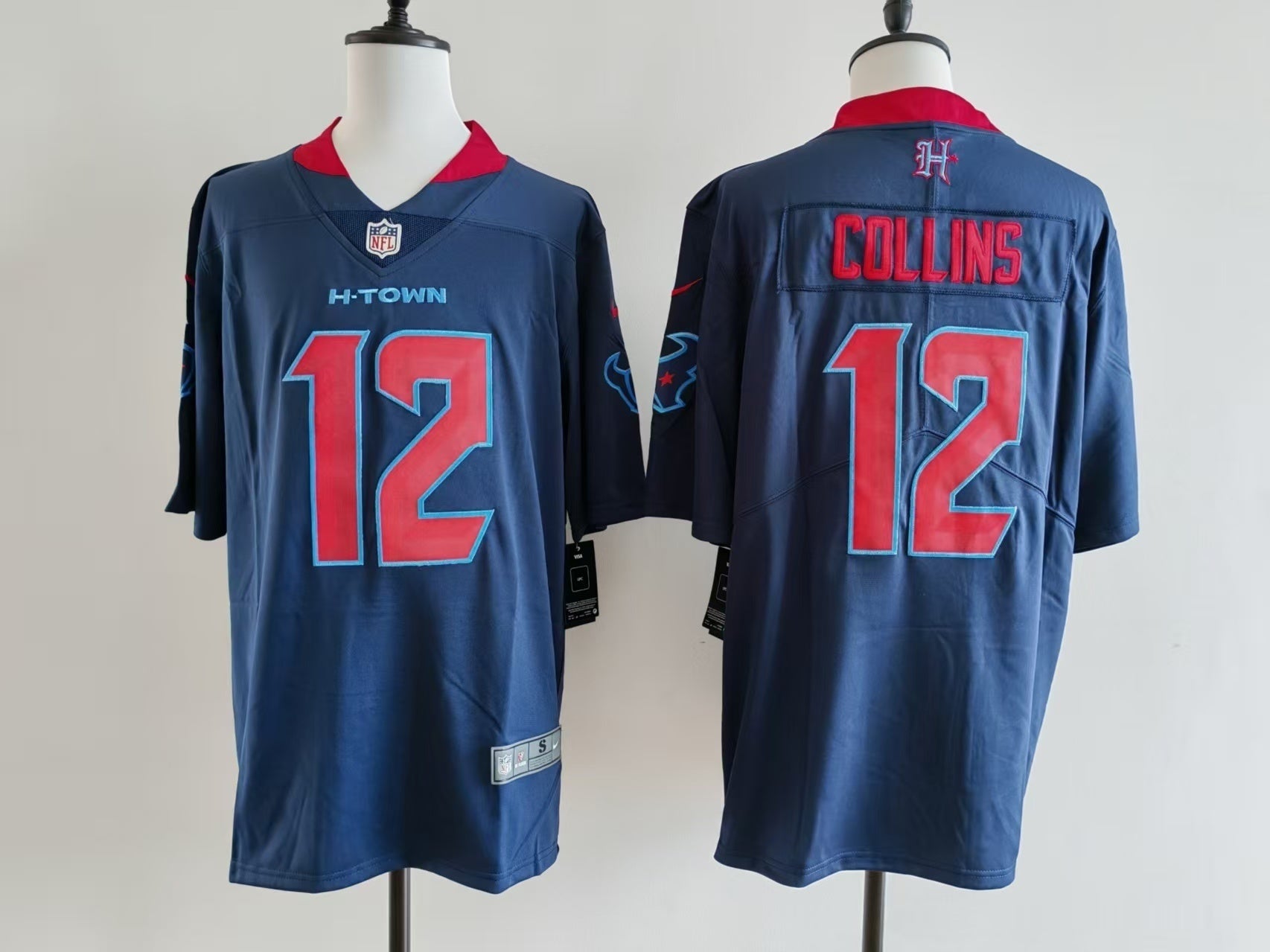 Men's Houston Texans Nico Collins Jersey football jersey product view 1