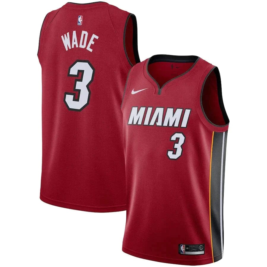 Dwayne Wade Heat Jersey sports jersey product view 3