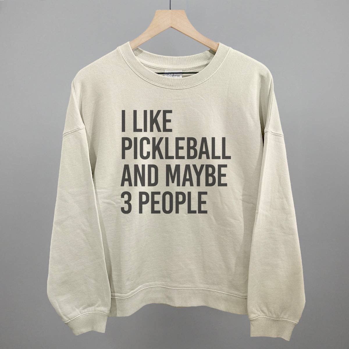 I Like Pickleball and Maybe 3 People Unisex T-shirt, Sweatshirt, Hoodie, Long Sleeve Tee - T-Shirt, Sweatshirt, Hoodie